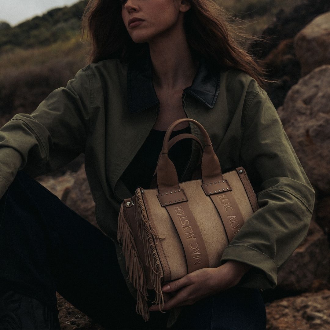 Petit sac cabas - CAPSULE Clover Nubuck