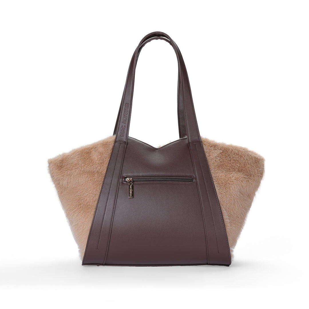 Sac shopping Alys Alpaga par Mac Alyster