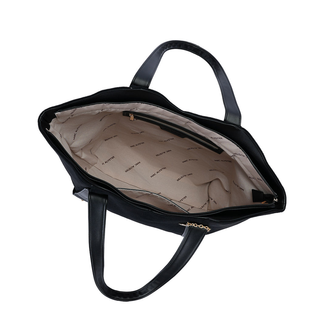 Sac cabas Alys Daim par Mac Alyster