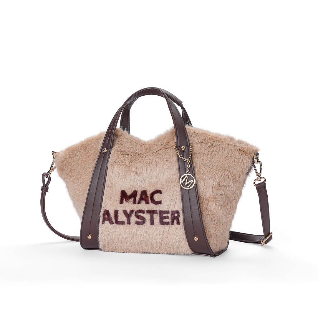 Petit sac cabas et Bandoulière Alys Alpaga par Mac Alyster