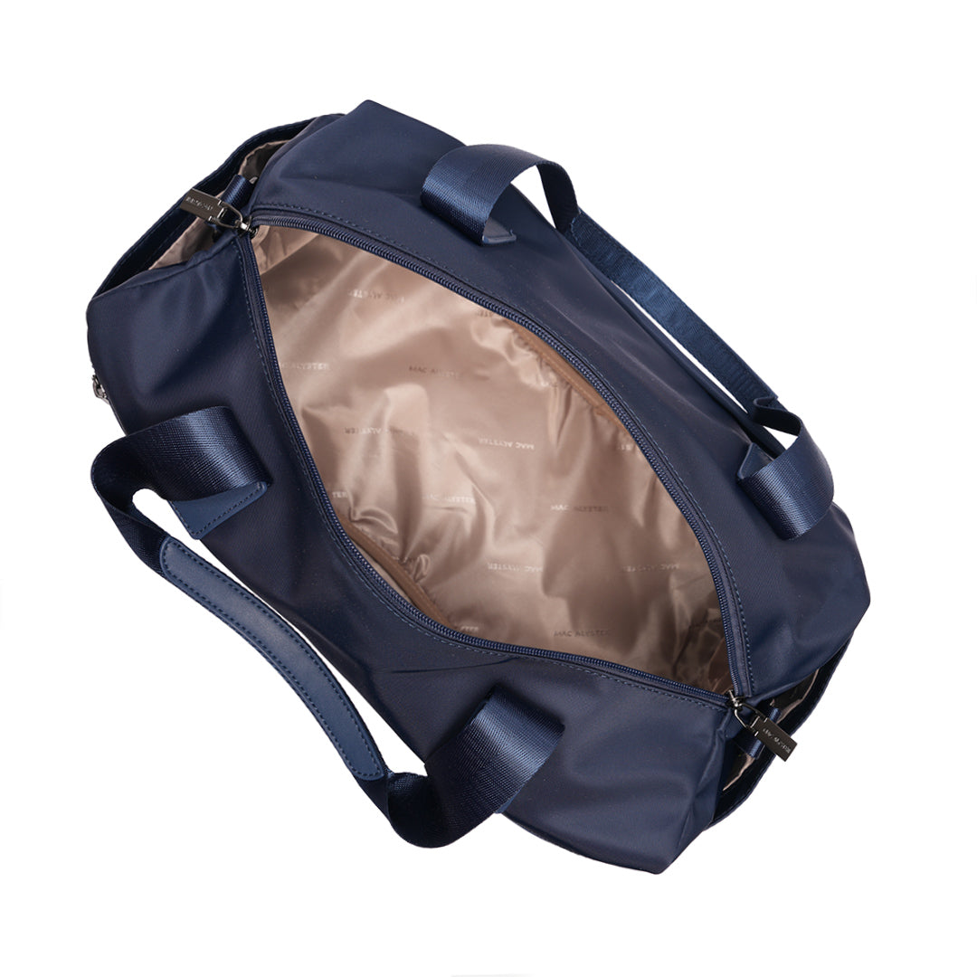Sac de voyage STUDIO en cuir synthétique MARINE de haut
