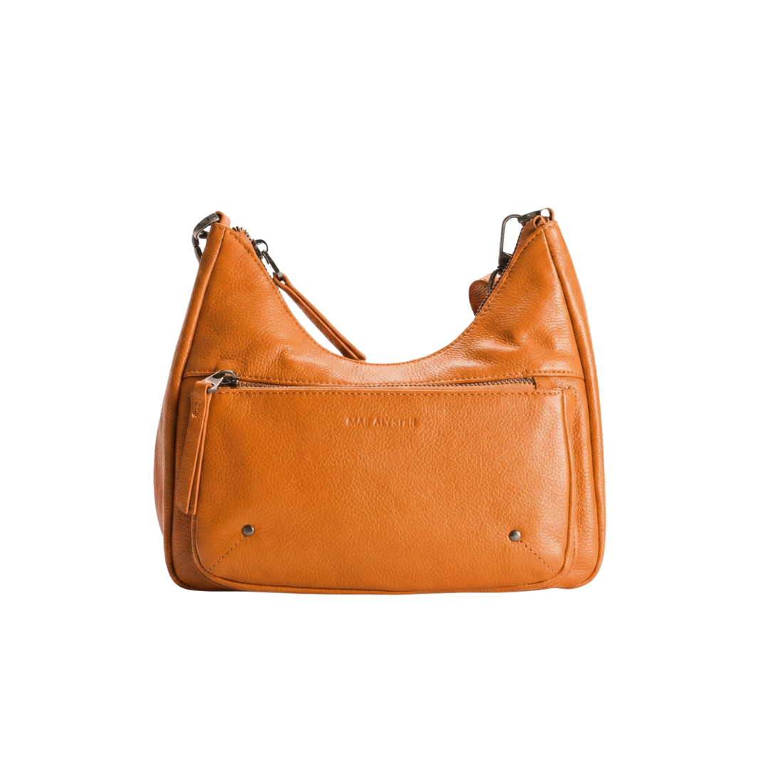 Sac porté épaule/travers - ALYA en cuir de vachette par Mac Alyster