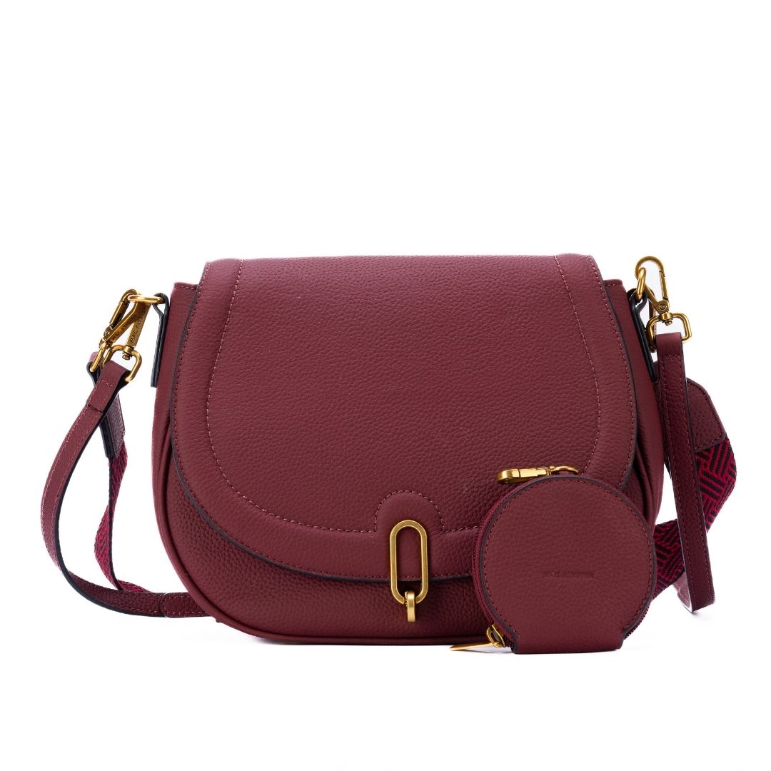 Sac demi-lune à rabat - GIULIA