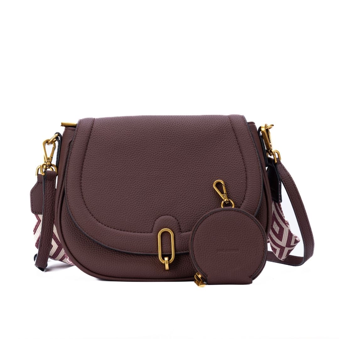 Sac demi-lune à rabat - GIULIA