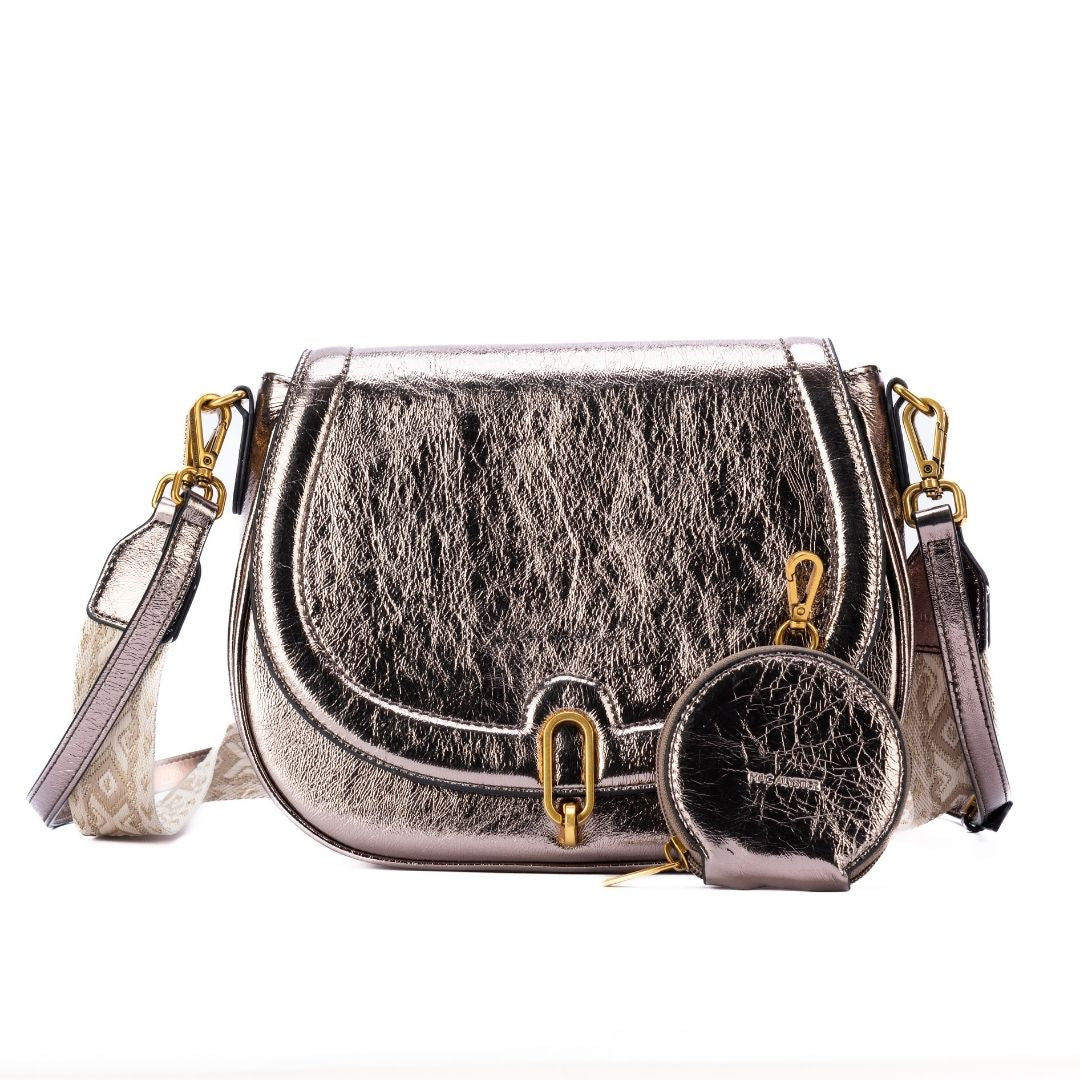 Sac demi-lune à rabat - GIULIA