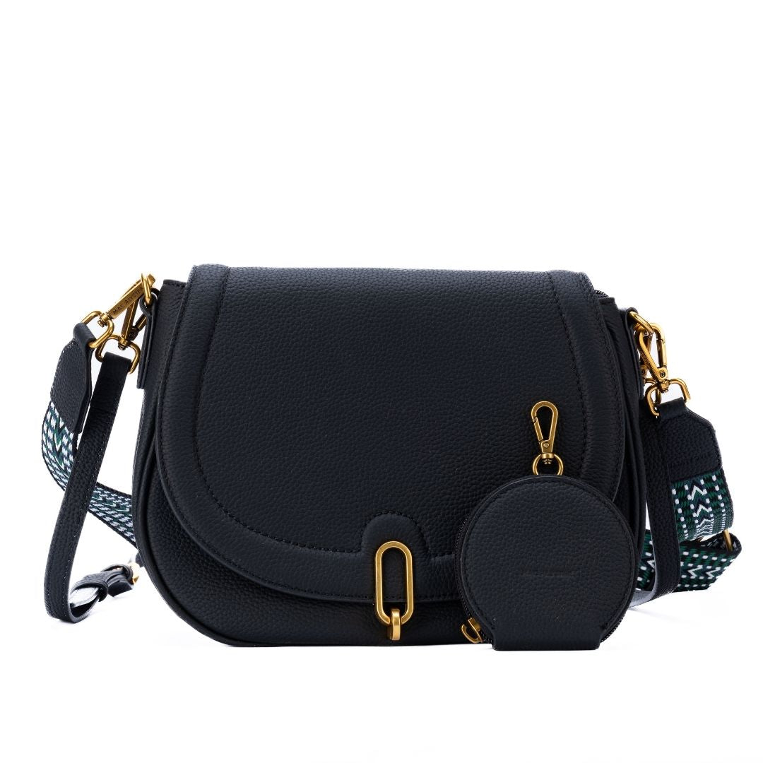 Sac demi-lune à rabat - GIULIA