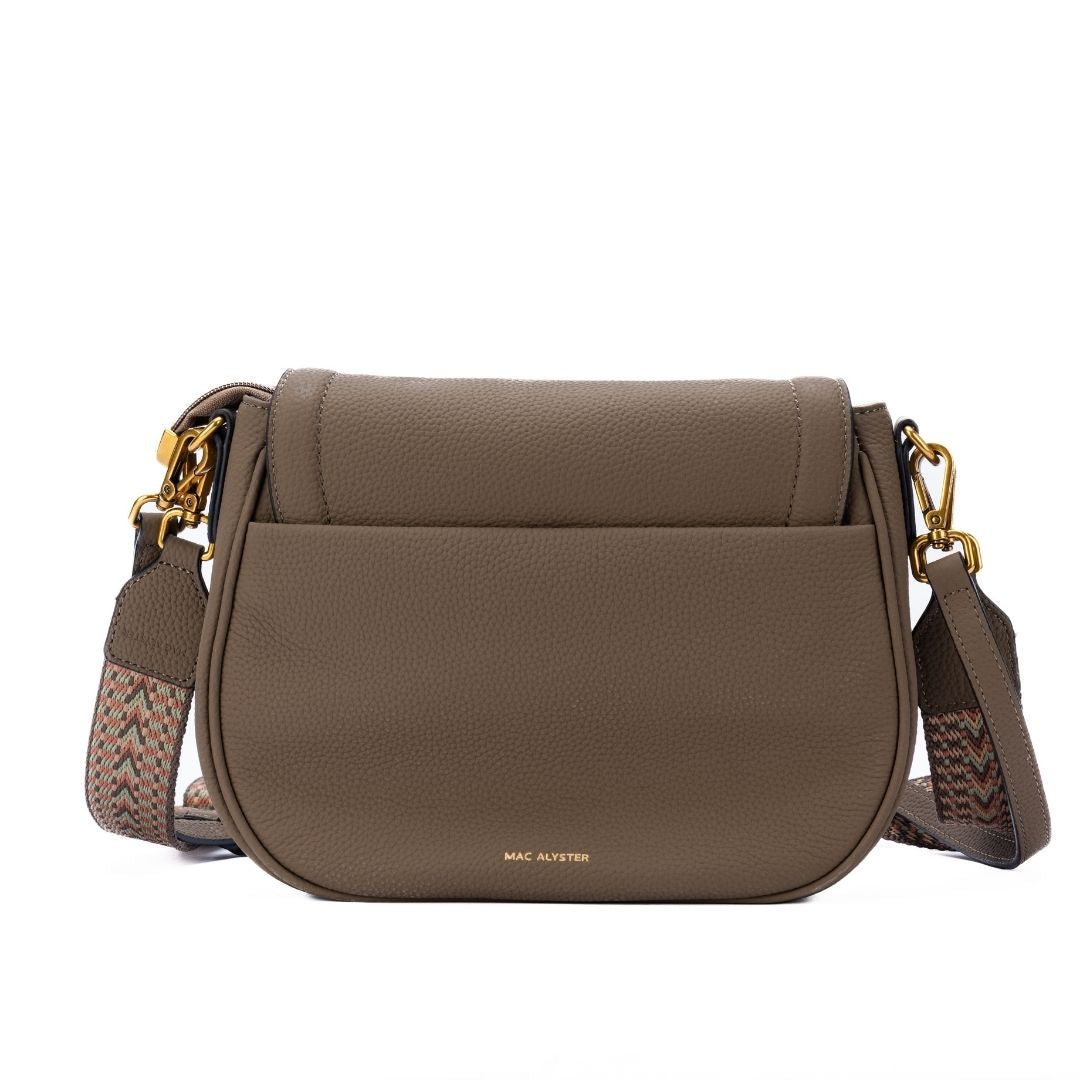Sac demi-lune à rabat - GIULIA