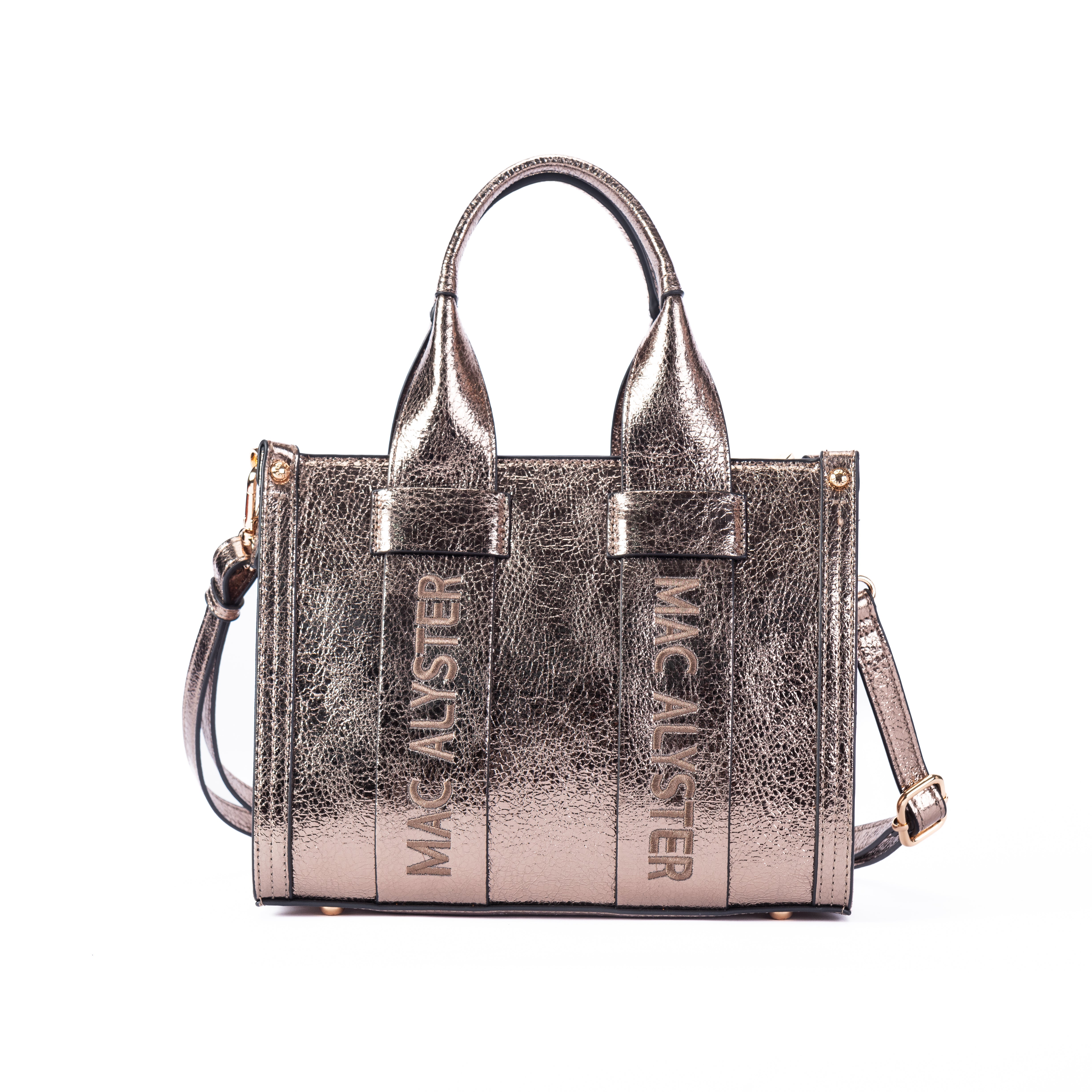 Petit sac shopping BASIC CLOVER Mac Alyster Bronze