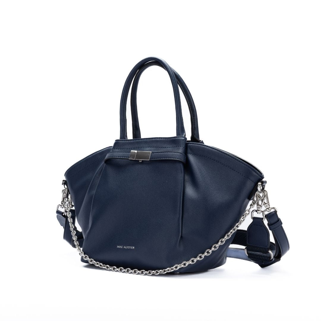 Porté main - MILAN marine de trois-quarts