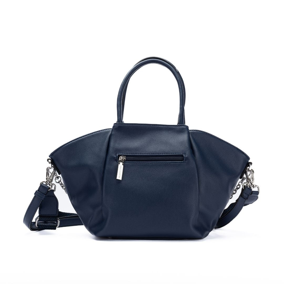 Porté main - MILAN marine de dos