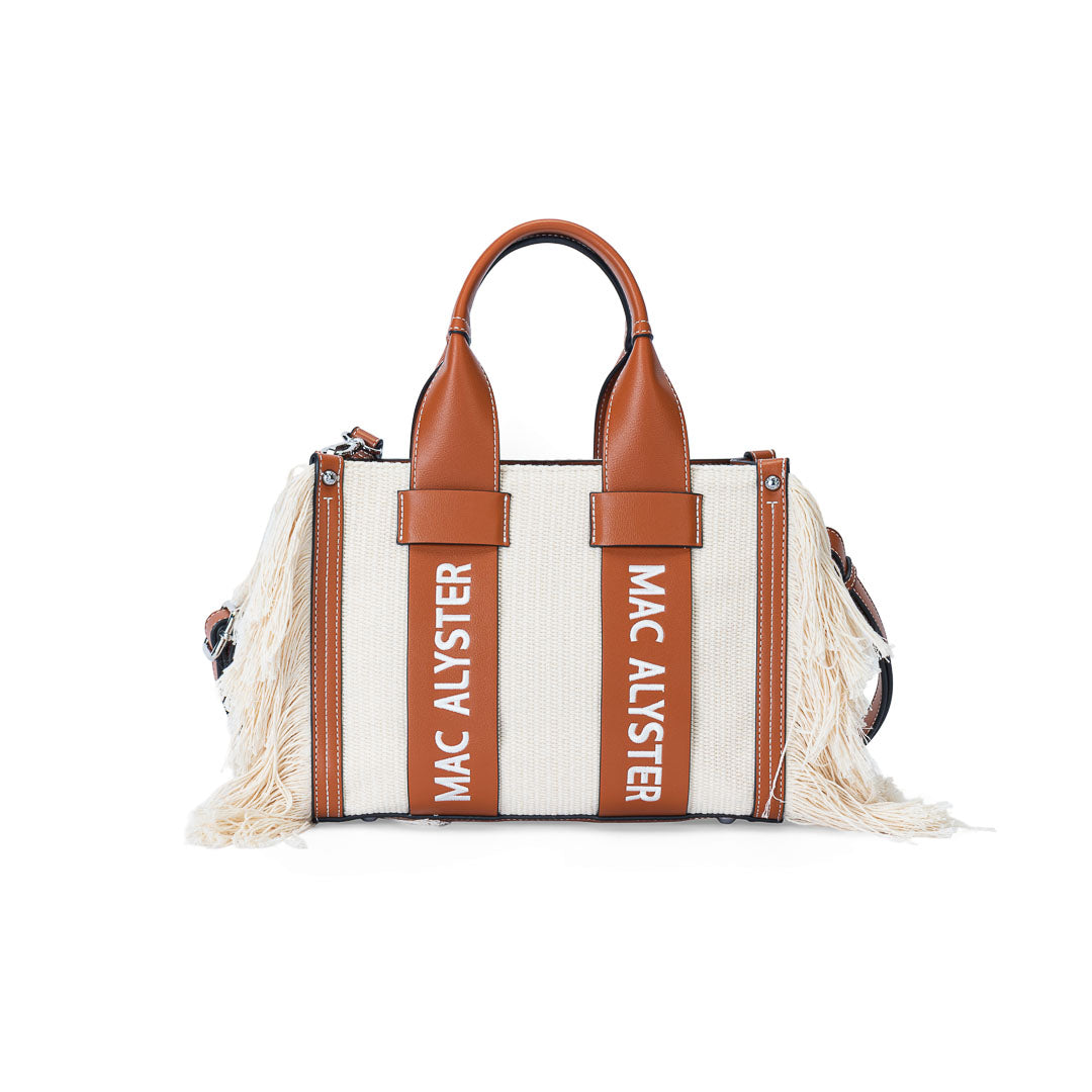 Petit sac cabas - CLOVER FRANGES