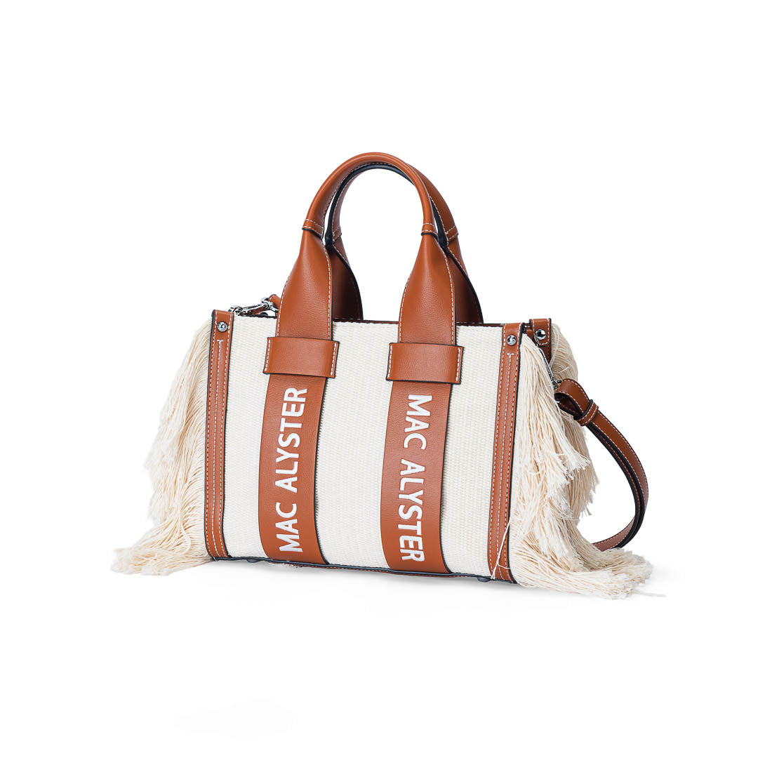 Petit sac cabas - CLOVER FRANGES