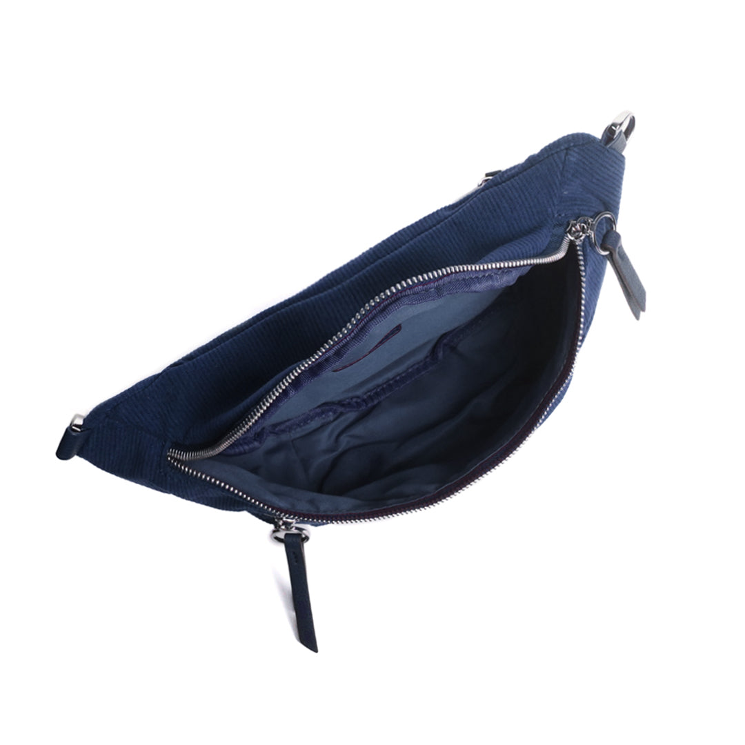 Sac banane double poche VELOURS