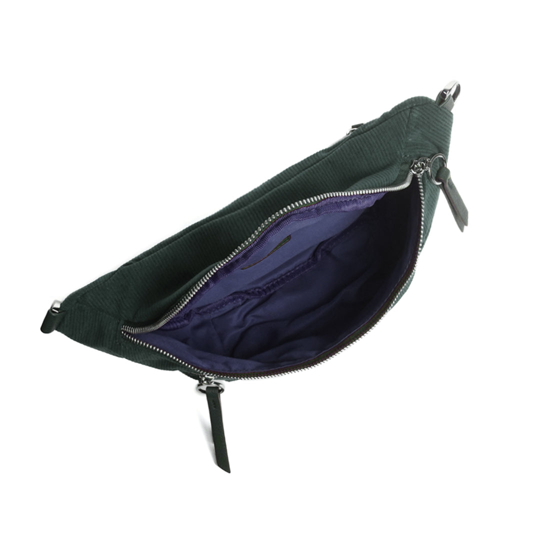 Sac banane double poche VELOURS