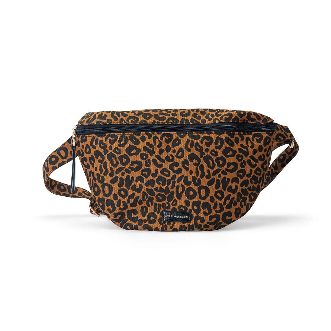 Sac banane en coton BANANE COTON leopard par Mac Alyster