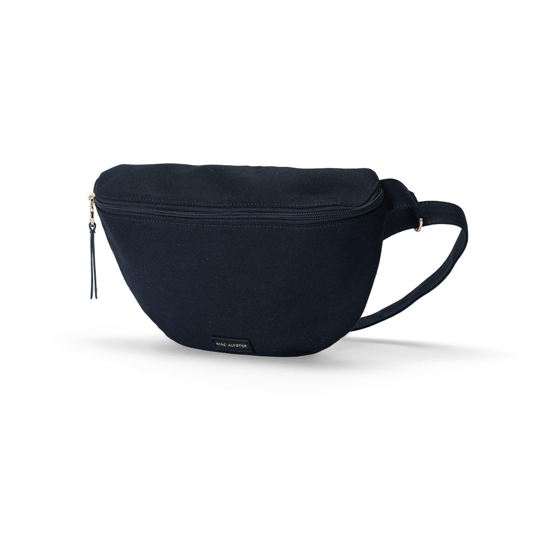 Sac banane en coton BANANE COTON noir par Mac Alyster