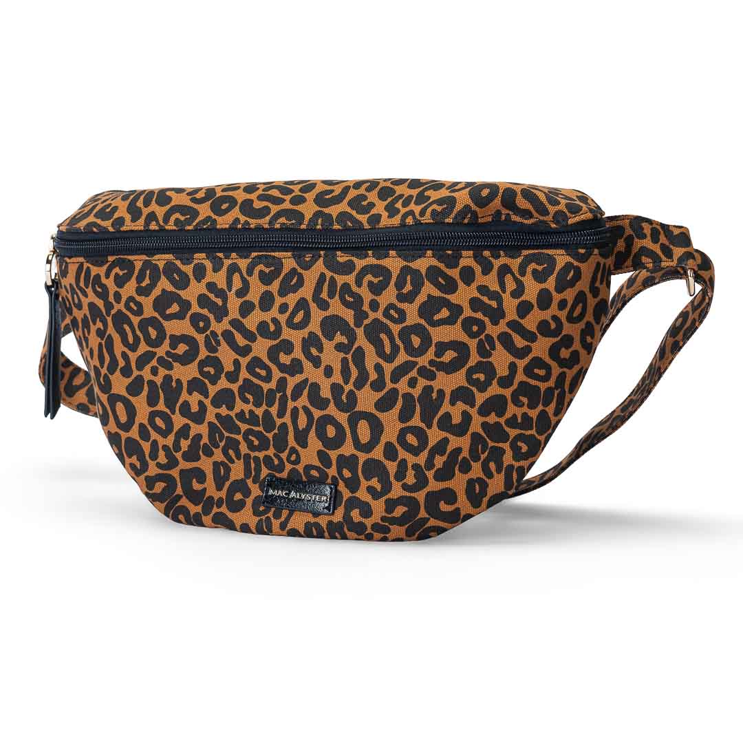 Sac banane M en coton BANANE COTON leopard par Mac Alyster