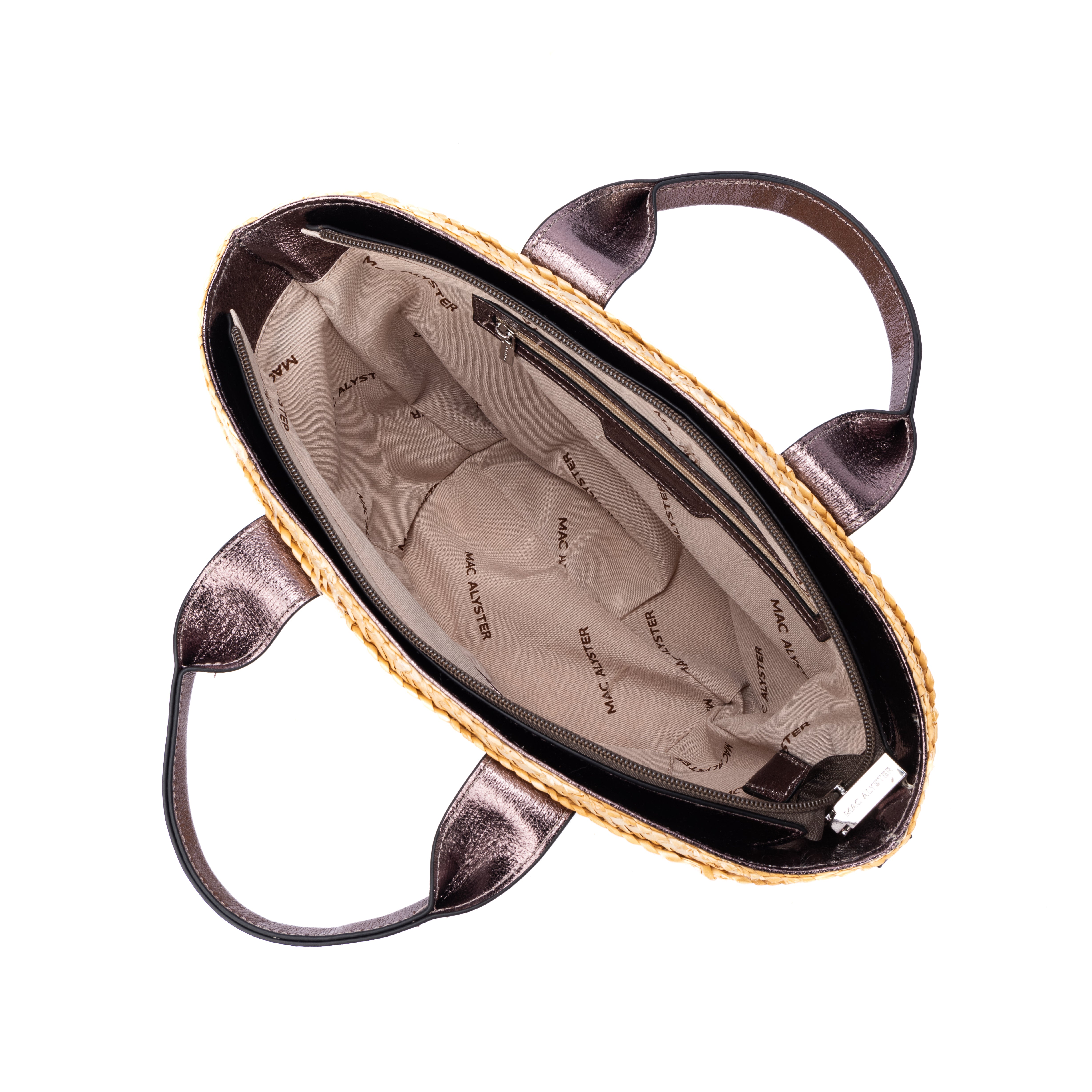 Capsule FIDJI en matière synthétique BRONZE IRISE de haut