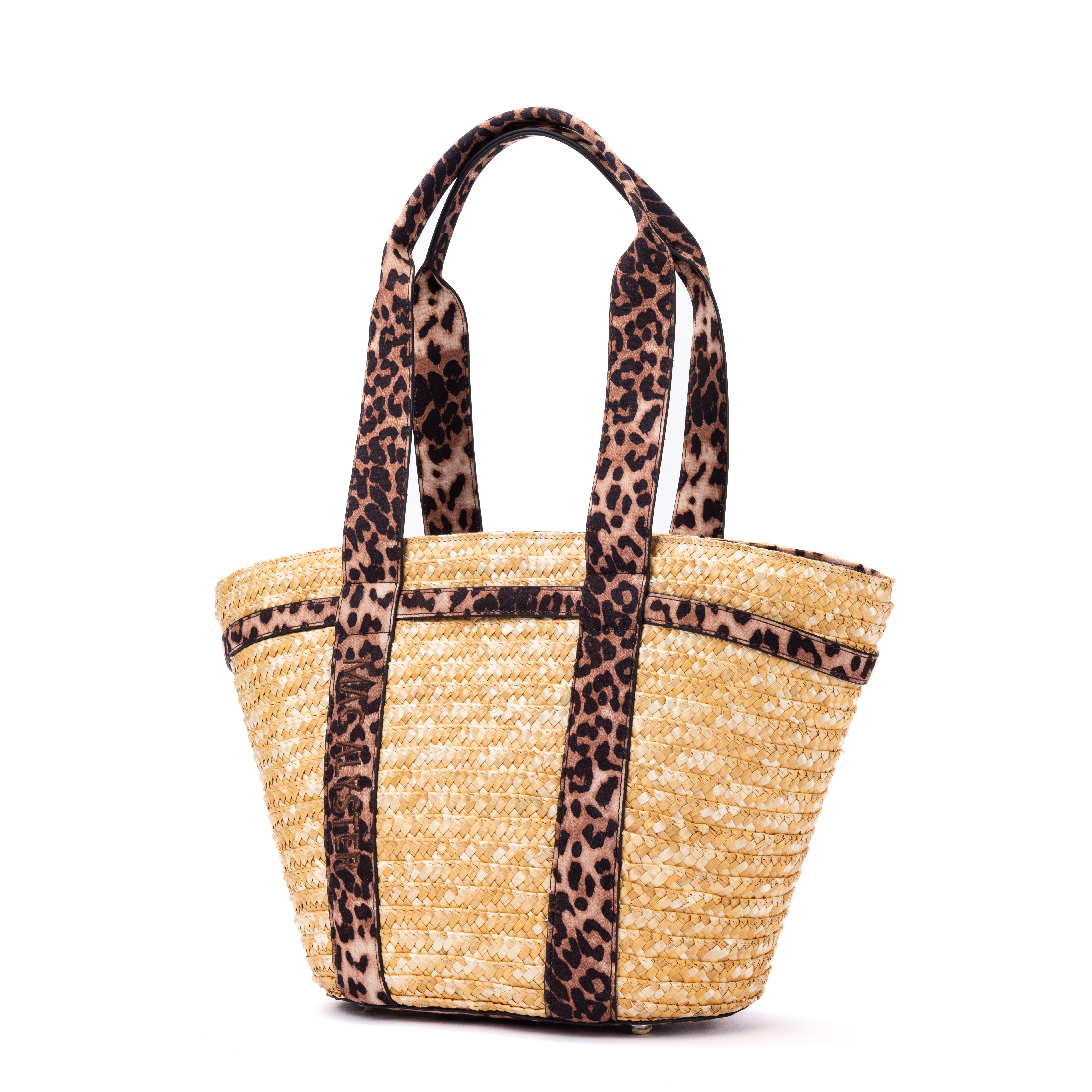 Capsule FIDJI en matière synthétique LEOPARD de trois-quarts