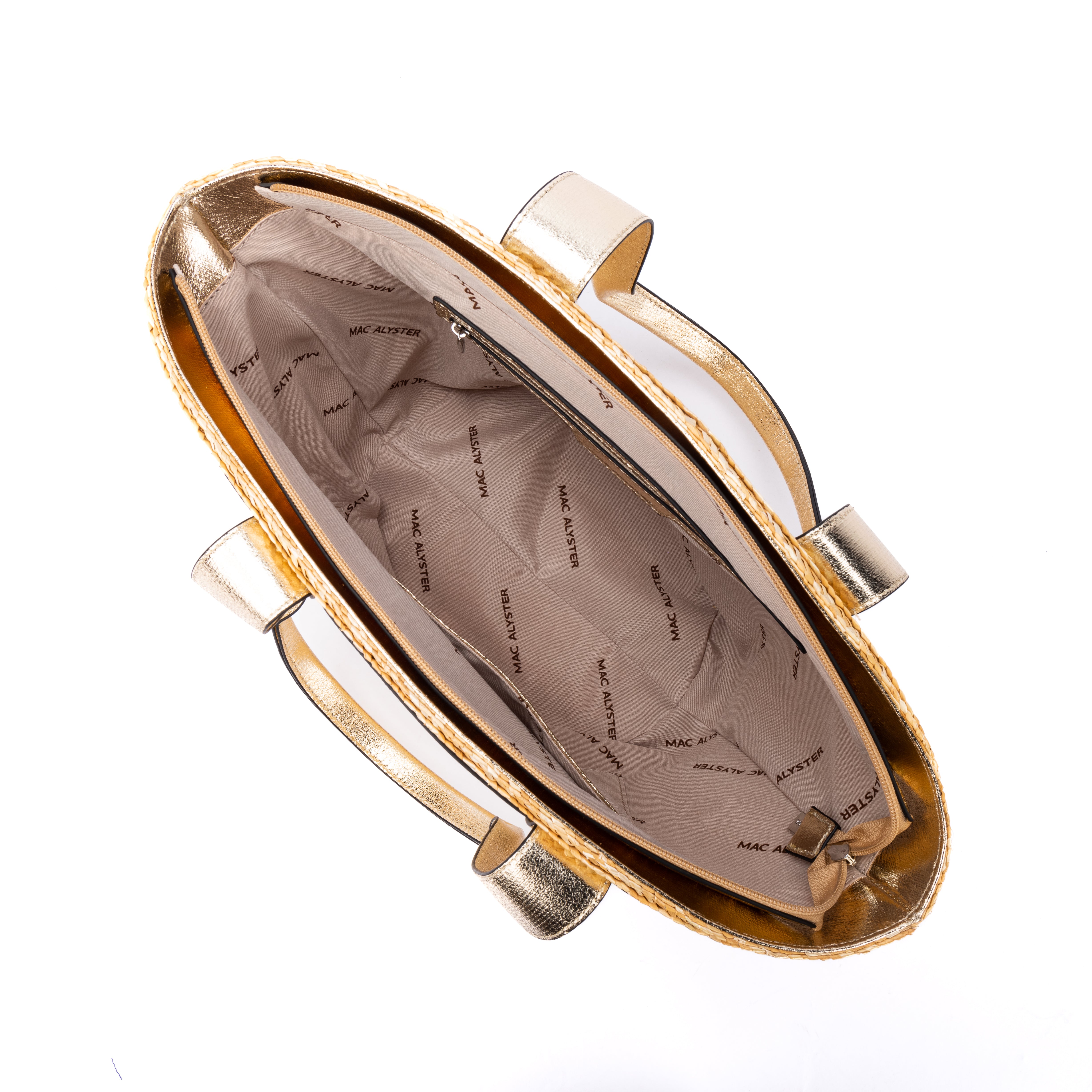 Capsule FIDJI en matière synthétique CHAMPAGNE IRISE de haut