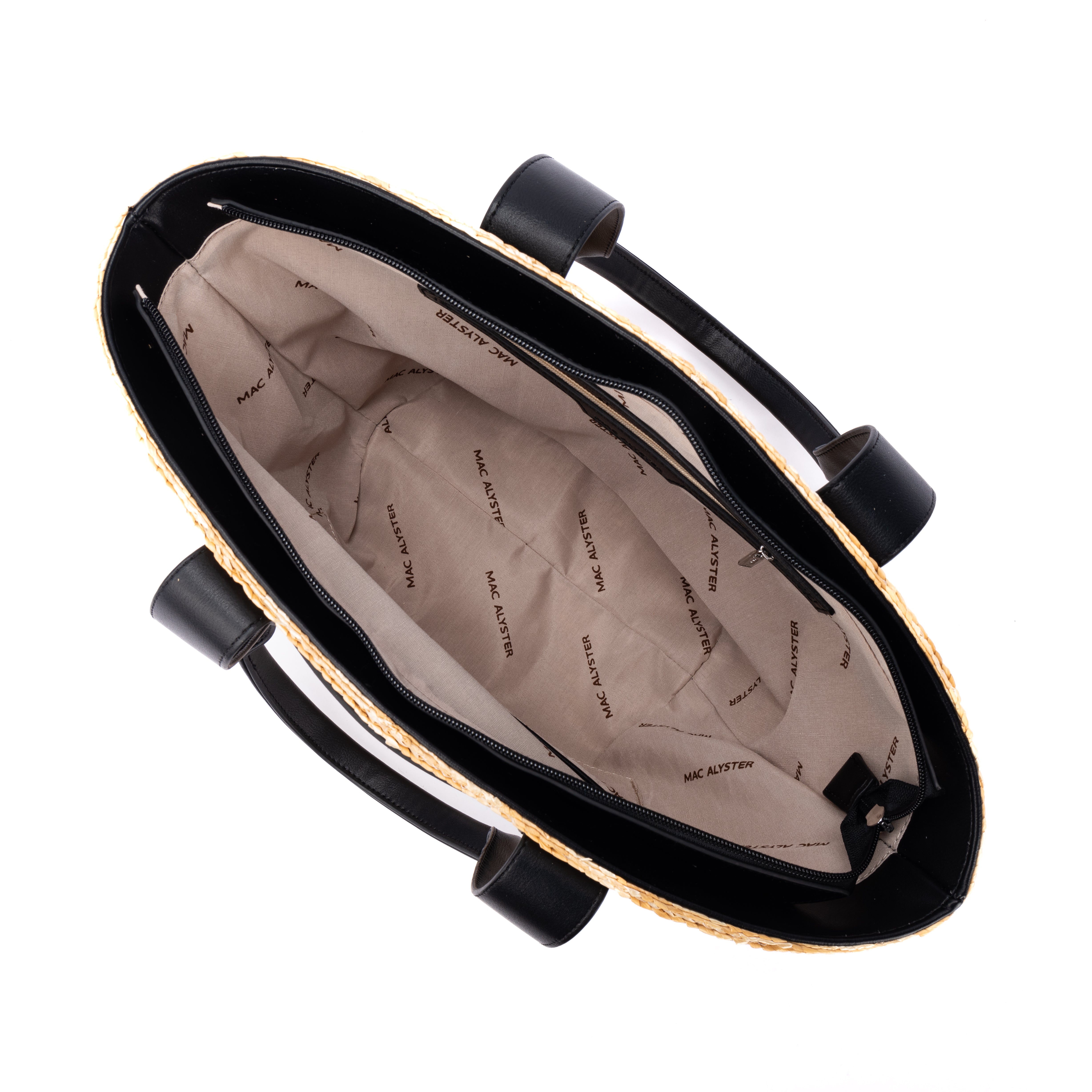 Capsule FIDJI en matière synthétique NOIR de haut