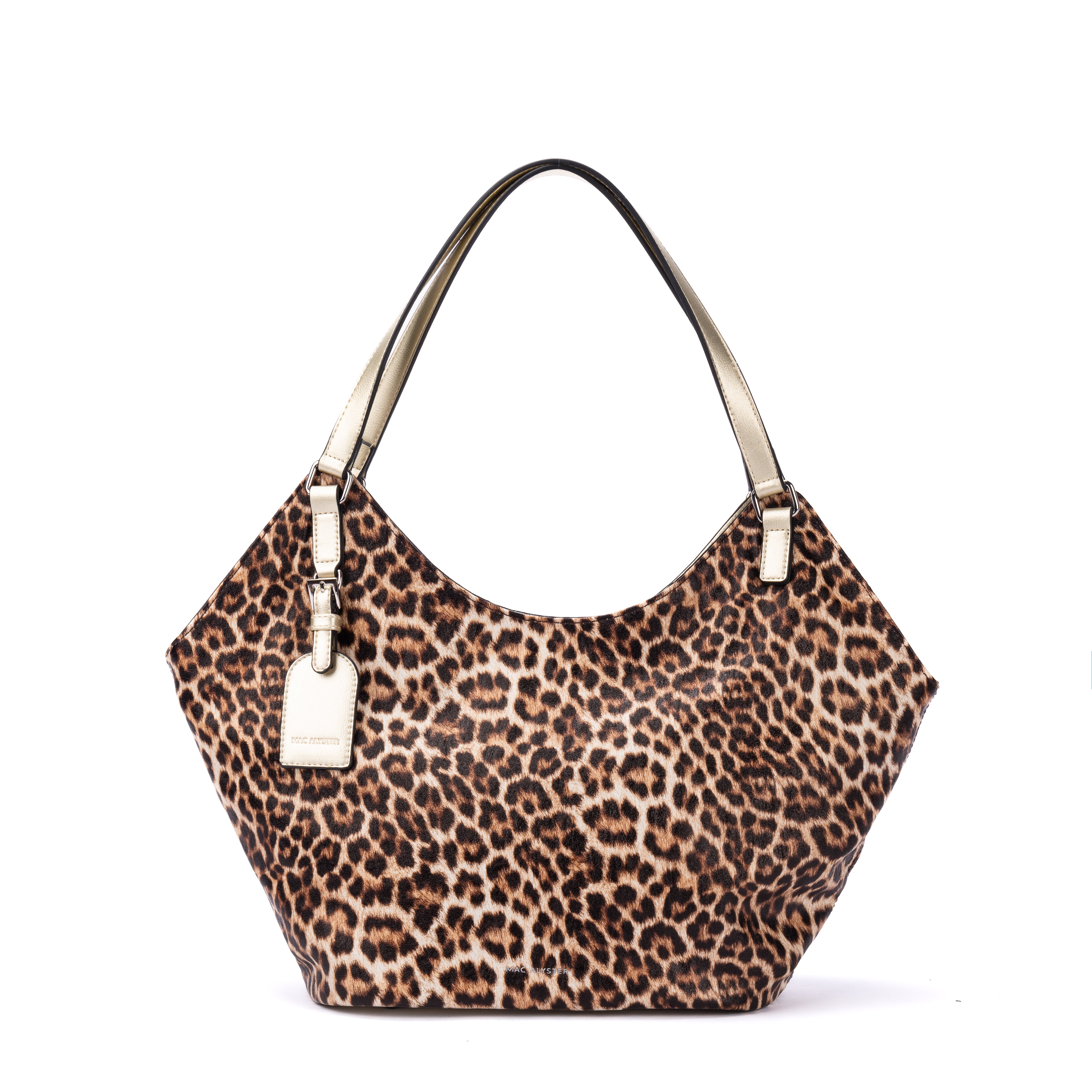Capsule LEOPARD en matière synthétique CHAMPAGNE de face