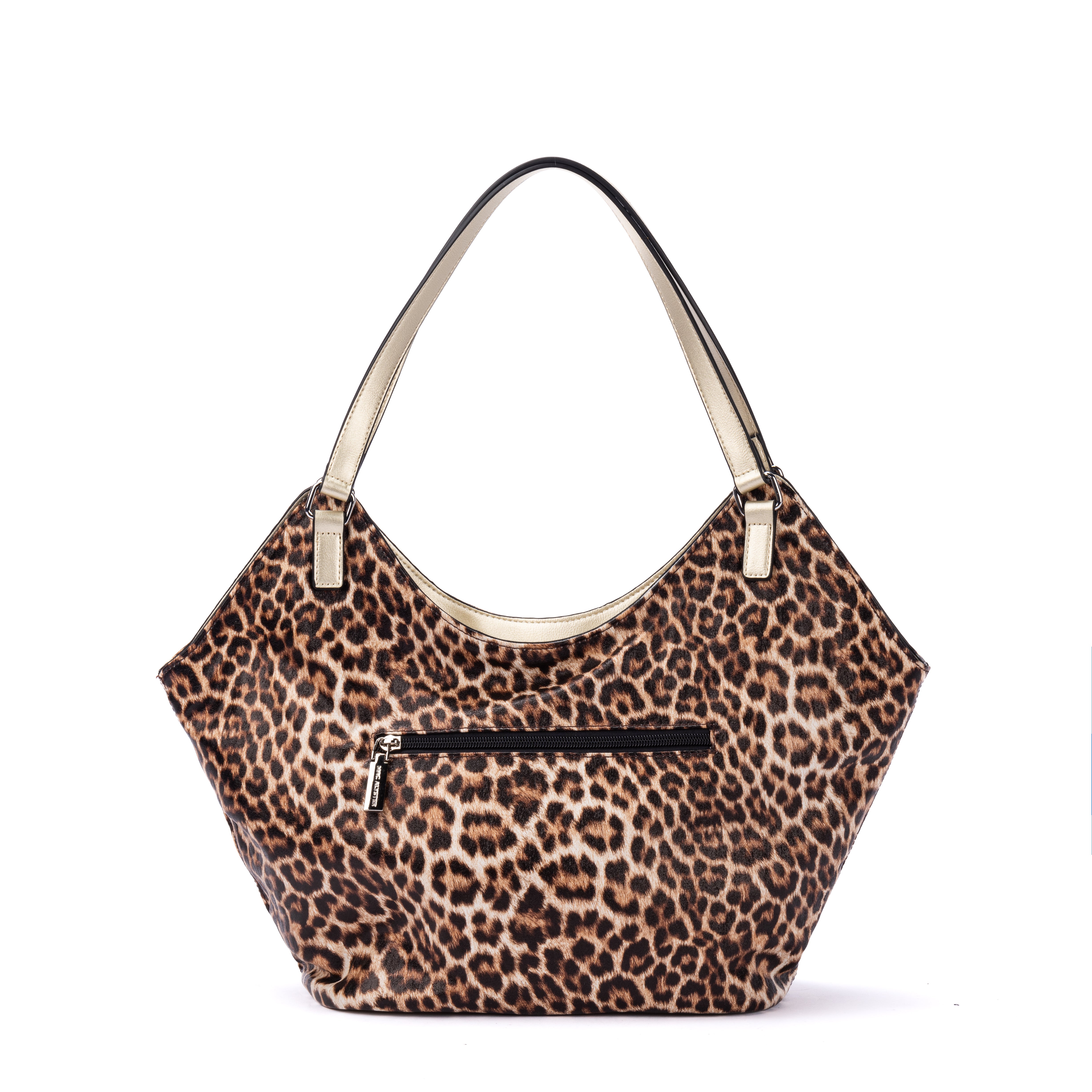 Capsule LEOPARD en matière synthétique CHAMPAGNE de dos