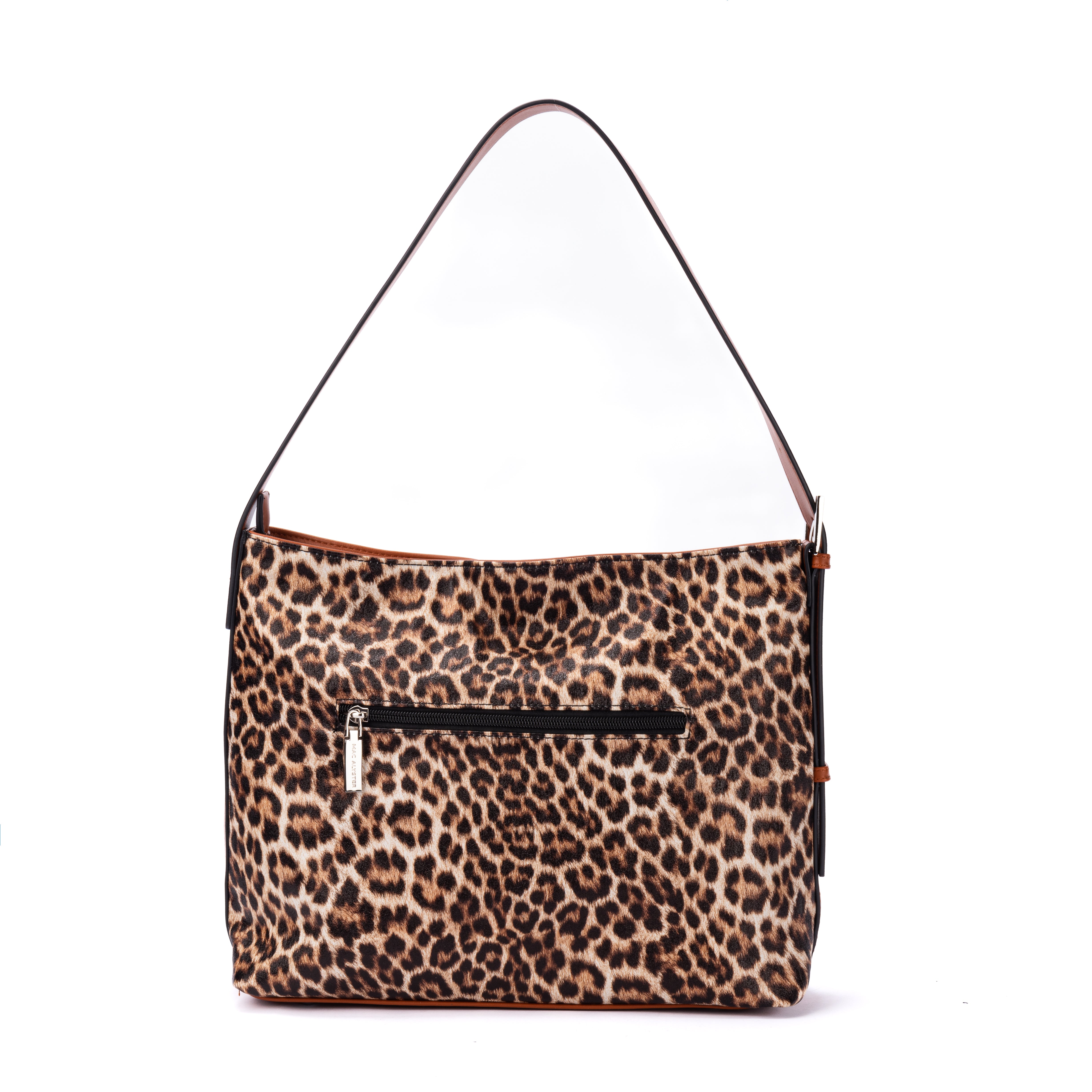 Capsule LEOPARD en matière synthétique CHAMPAGNE de dos