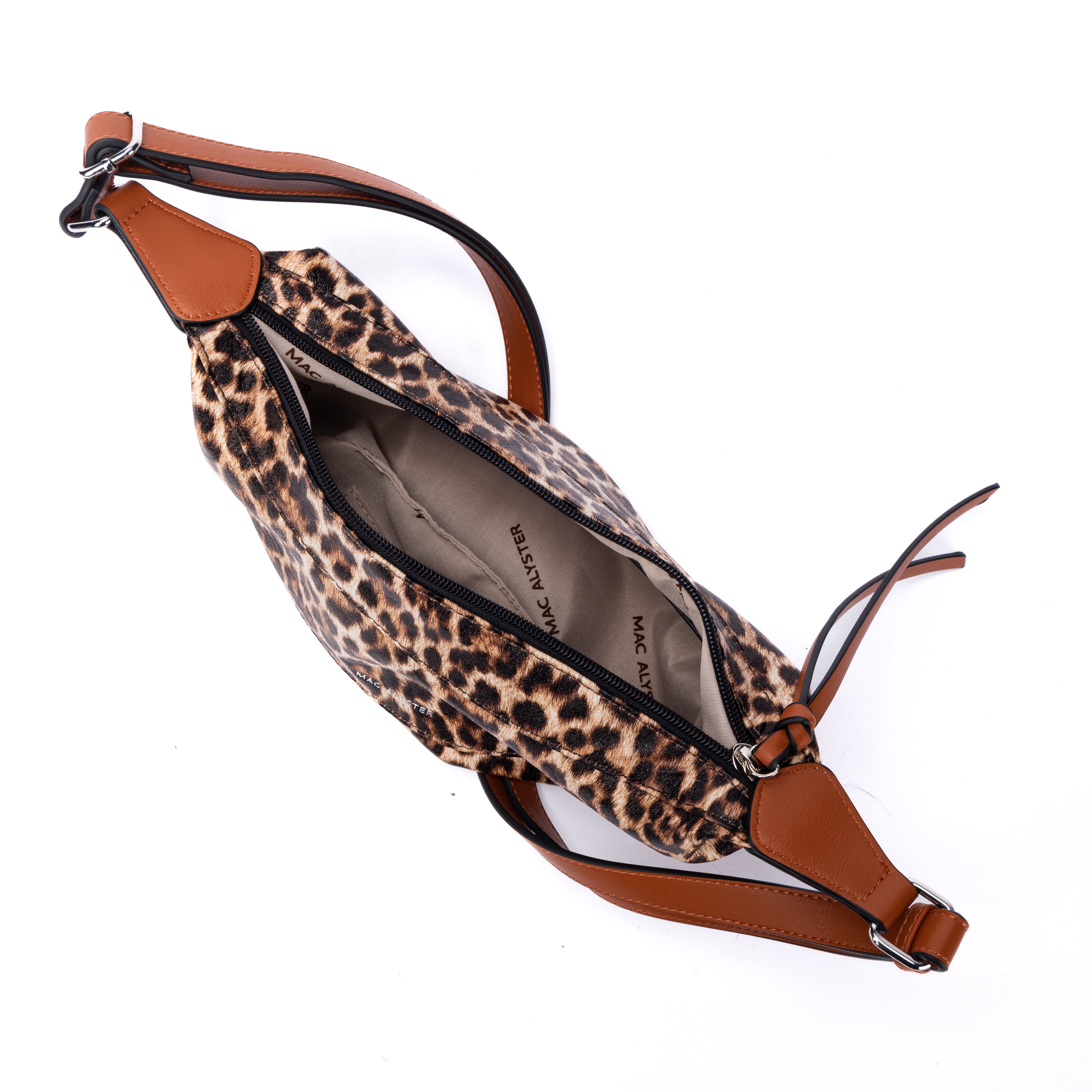 Petit sac demi-lune - CAPSULE LEOPARD
