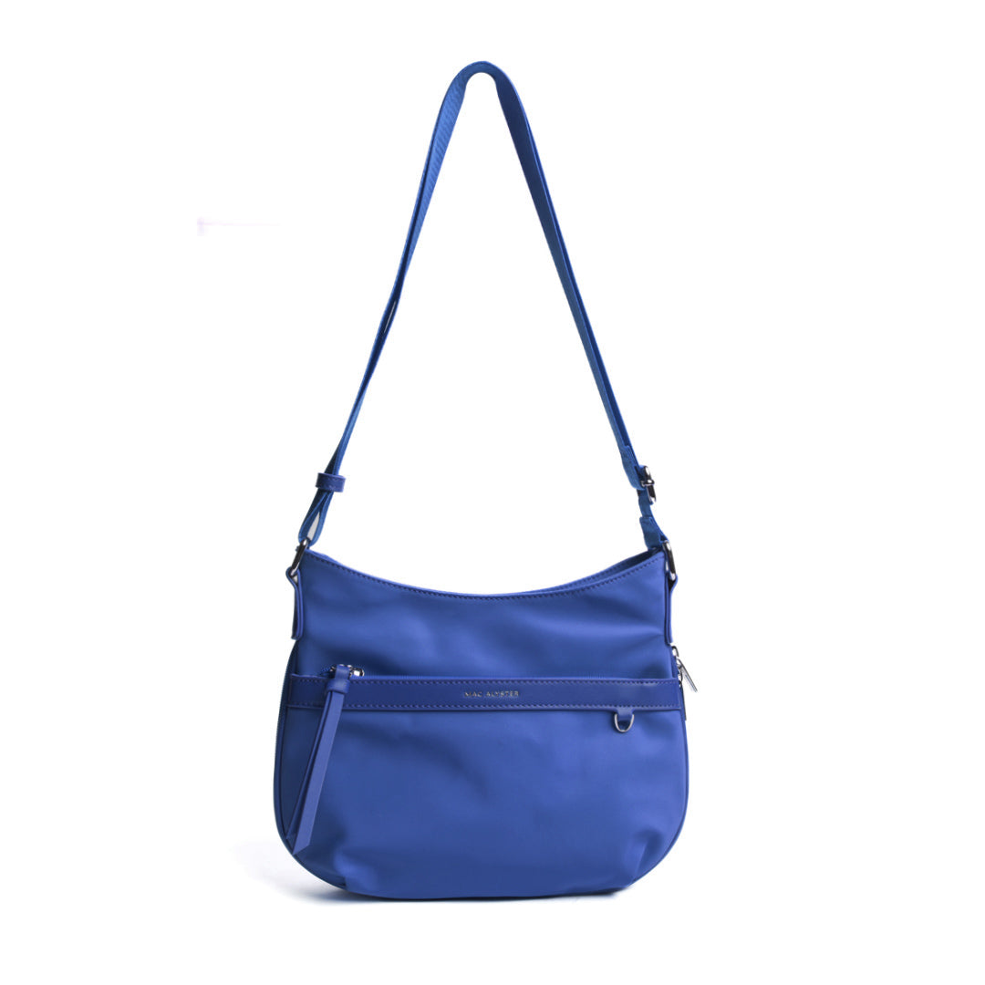 Sac trotteur STUDIO BASIC en cuir synthétique BLEU de face
