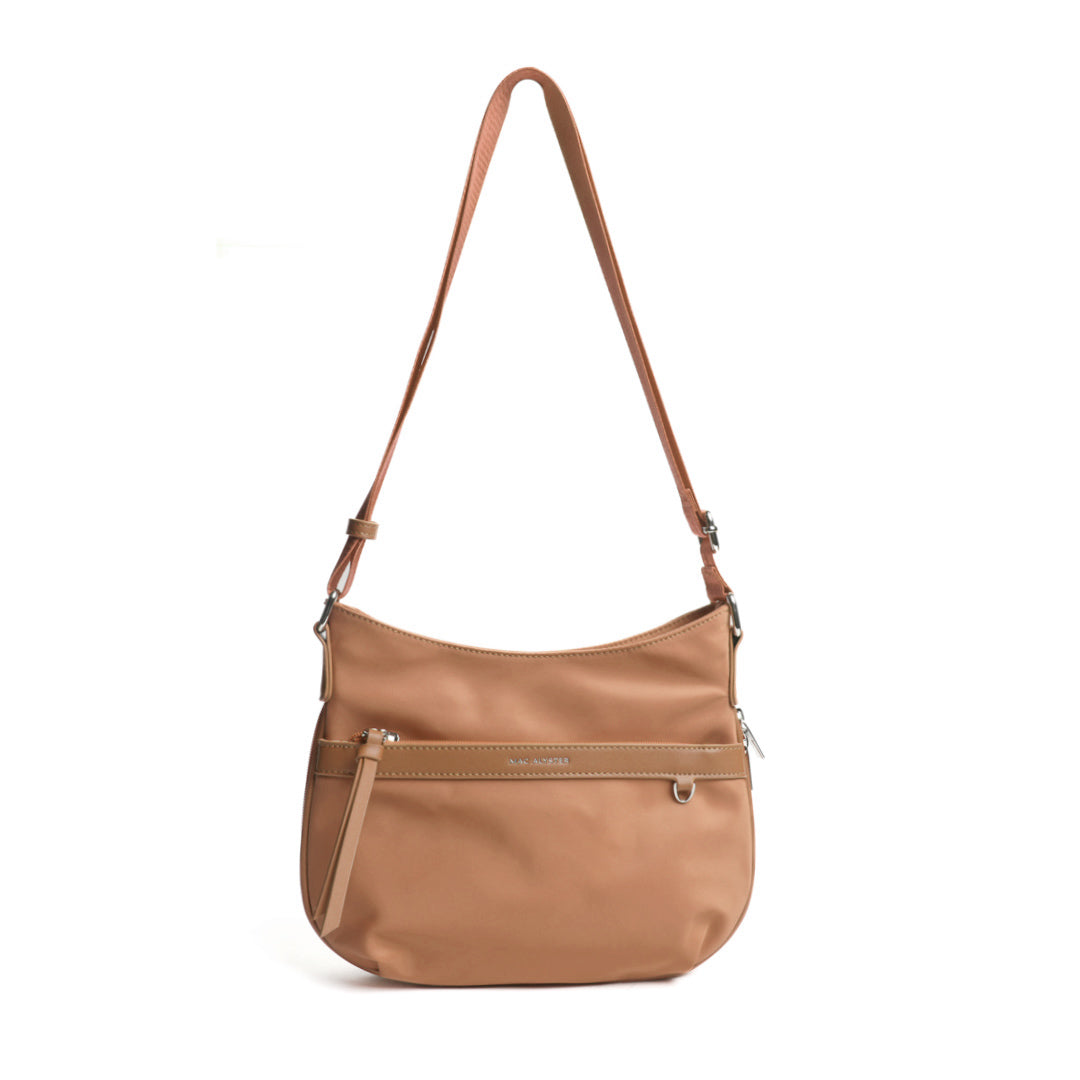 Sac trotteur STUDIO BASIC en cuir synthétique SABLE de face
