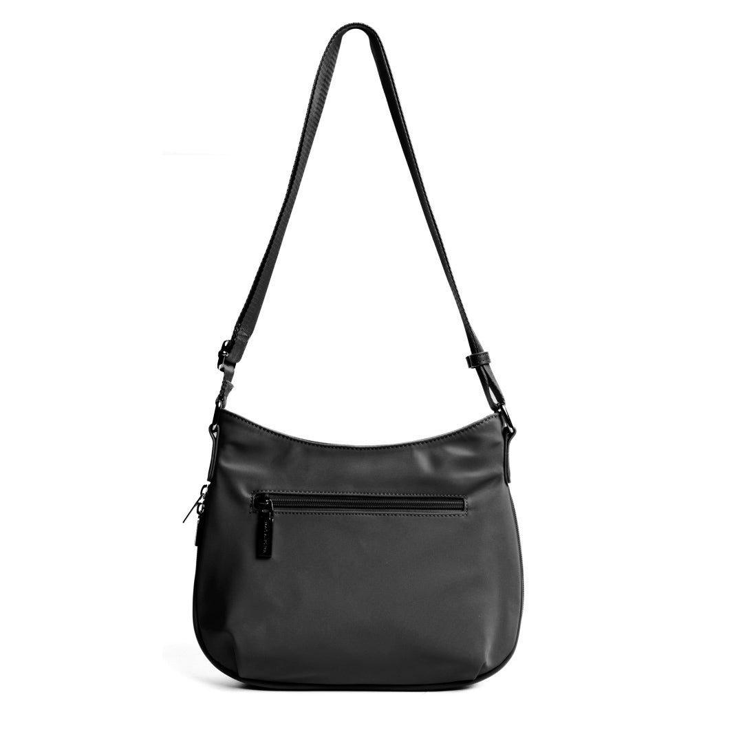 Sac trotteur STUDIO BASIC en cuir synthétique NOIR de dos