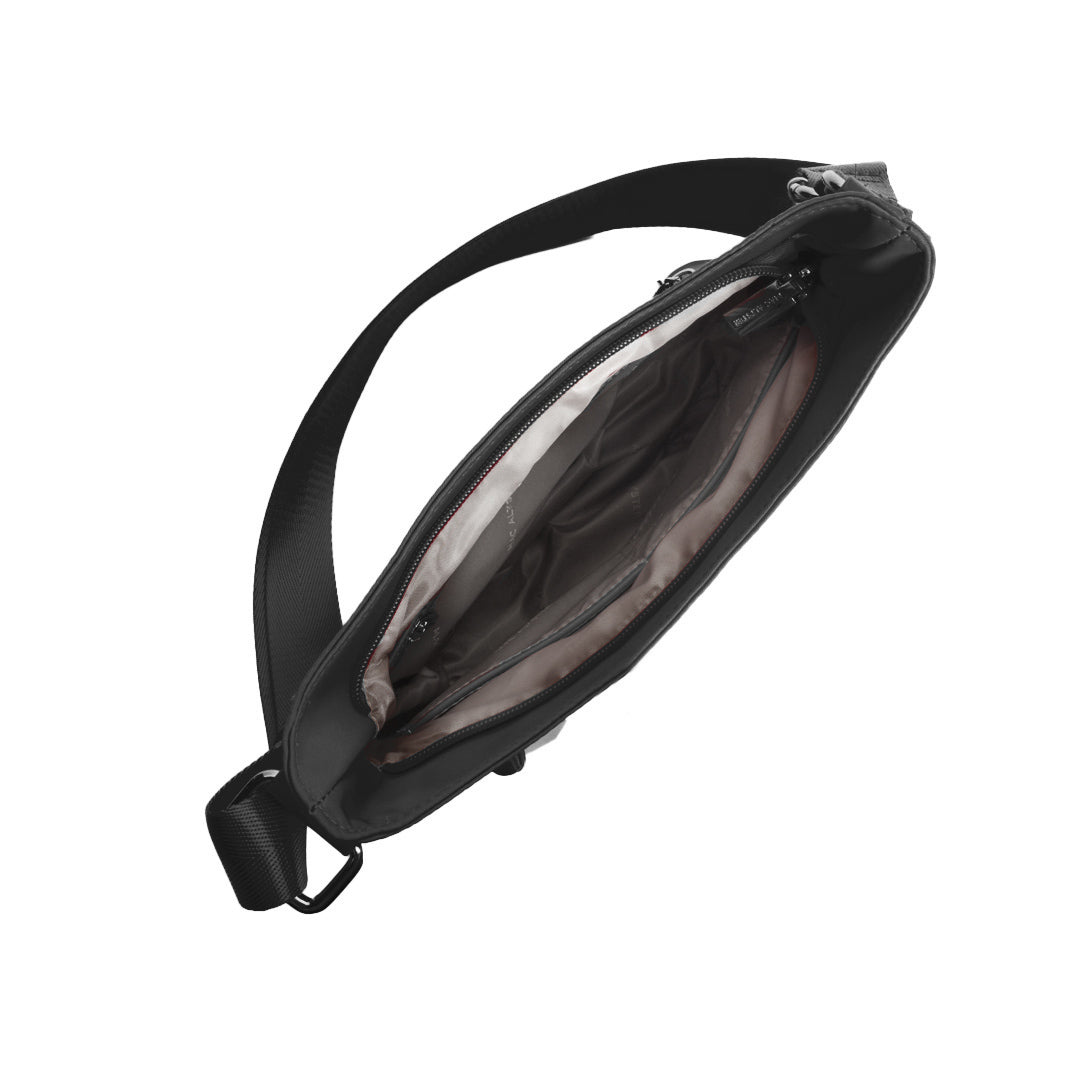 Sac trotteur STUDIO BASIC en cuir synthétique NOIR de haut