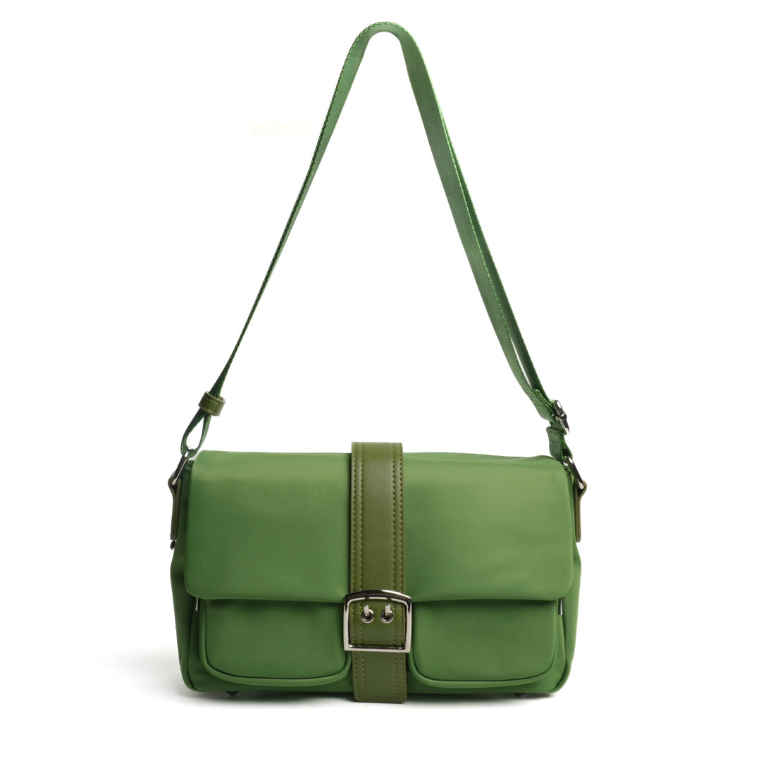 Sac à rabat STUDIO CITY en cuir synthétique EPICEA de face