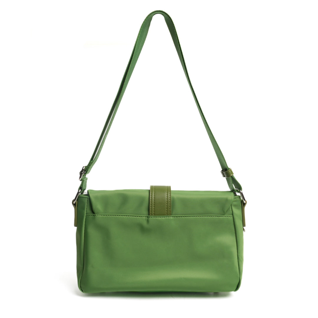 Sac à rabat STUDIO CITY en cuir synthétique EPICEA de dos