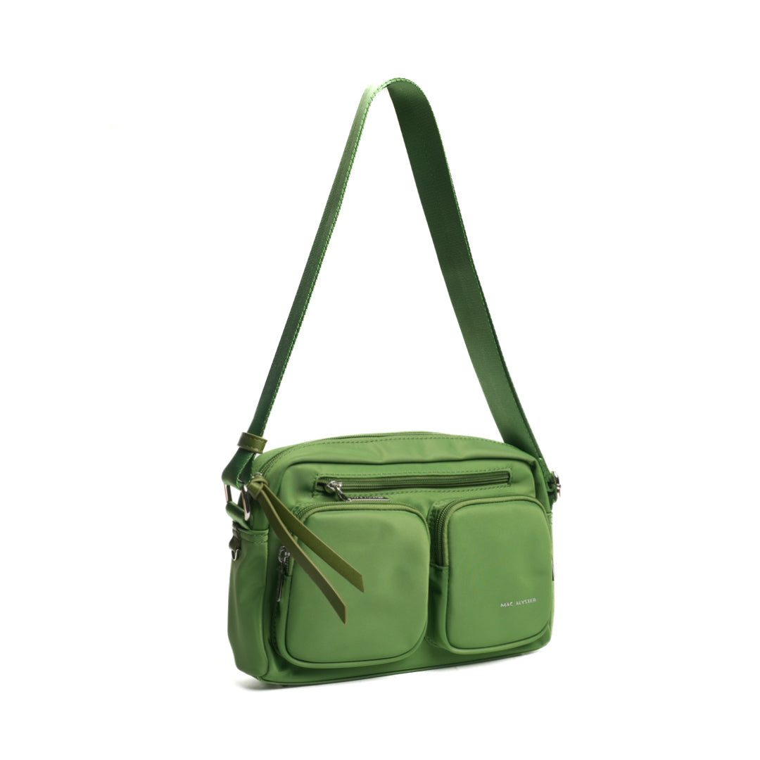 Camera bag STUDIO CITY en cuir synthétique EPICEA de trois-quarts
