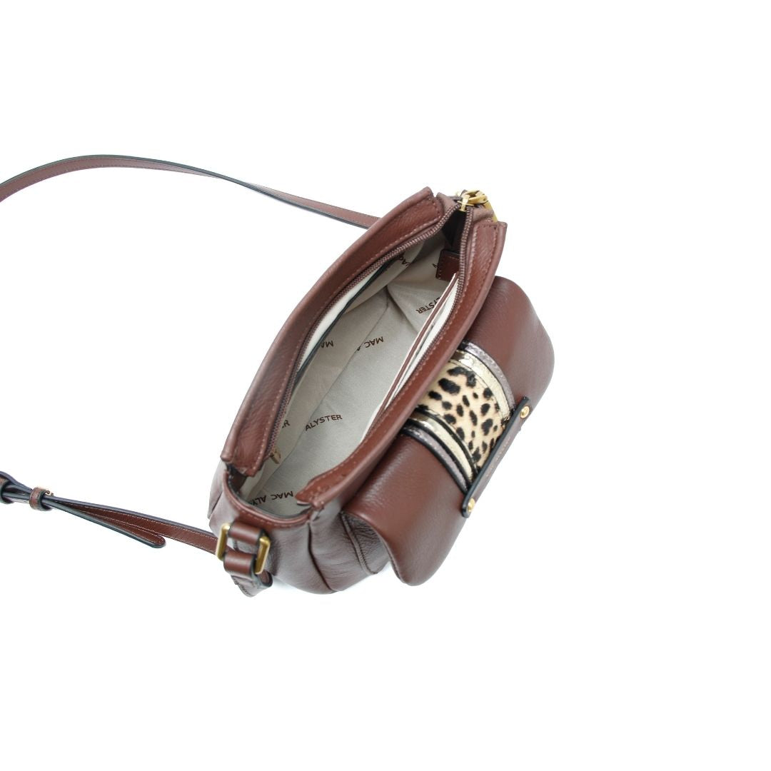 Sac trotteur - ESTELLE chocolat de haut