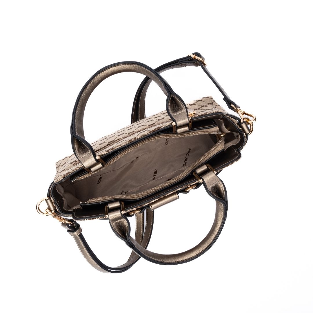 Petit sac porté main - CLEMENCE mordore de haut