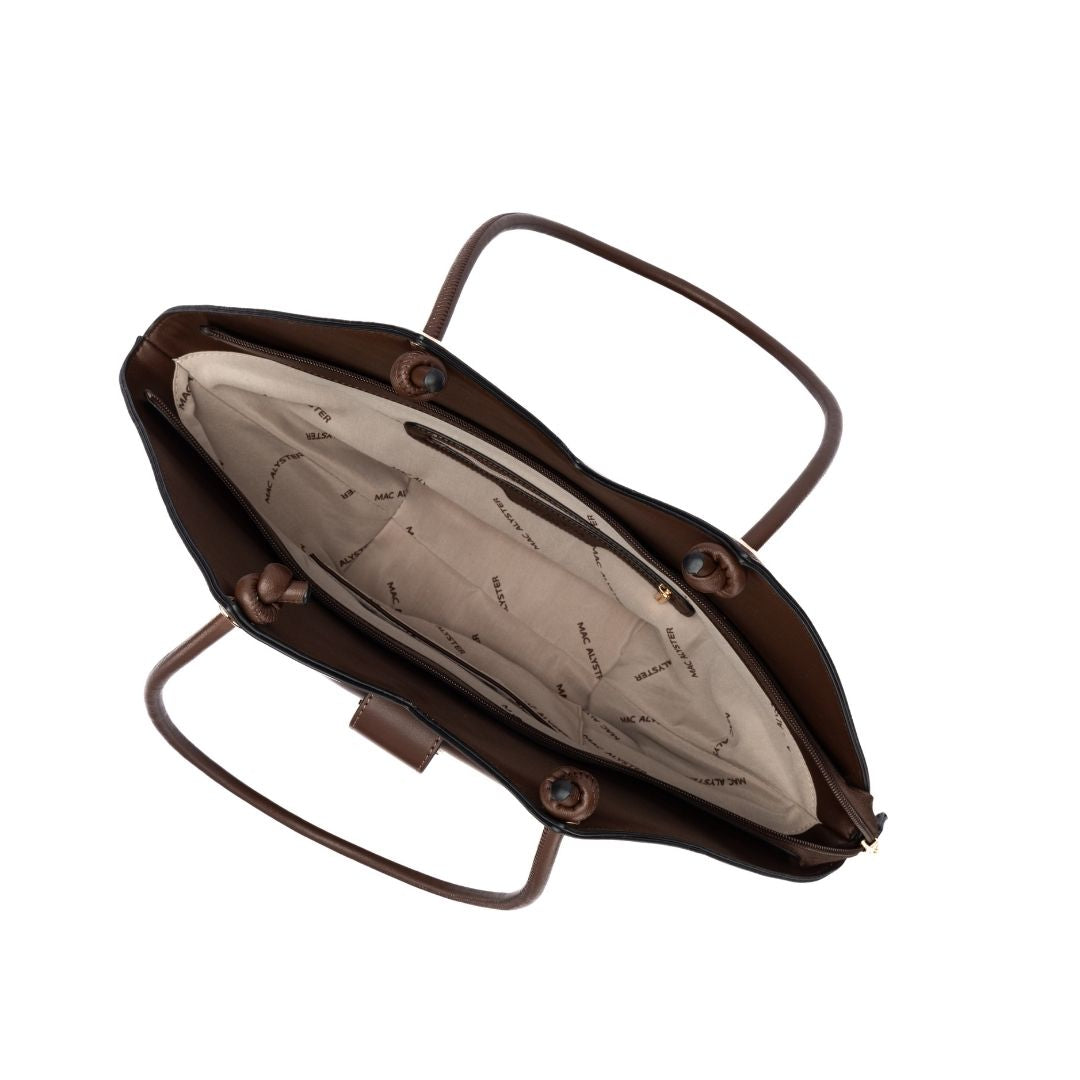 Sac cabas - DESINVOLTE marron de haut