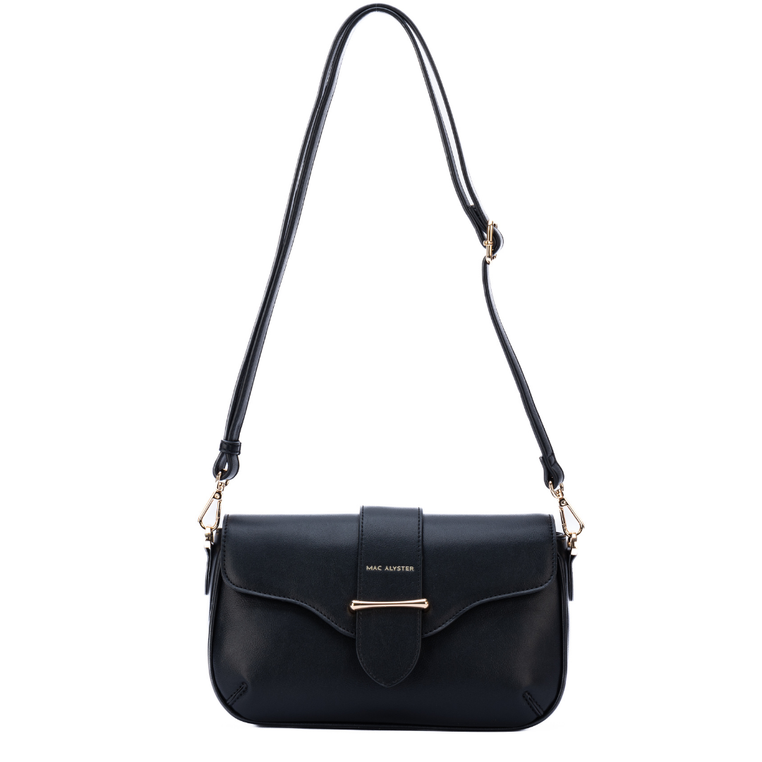 Sac trotteur - DESINVOLTE noir de face