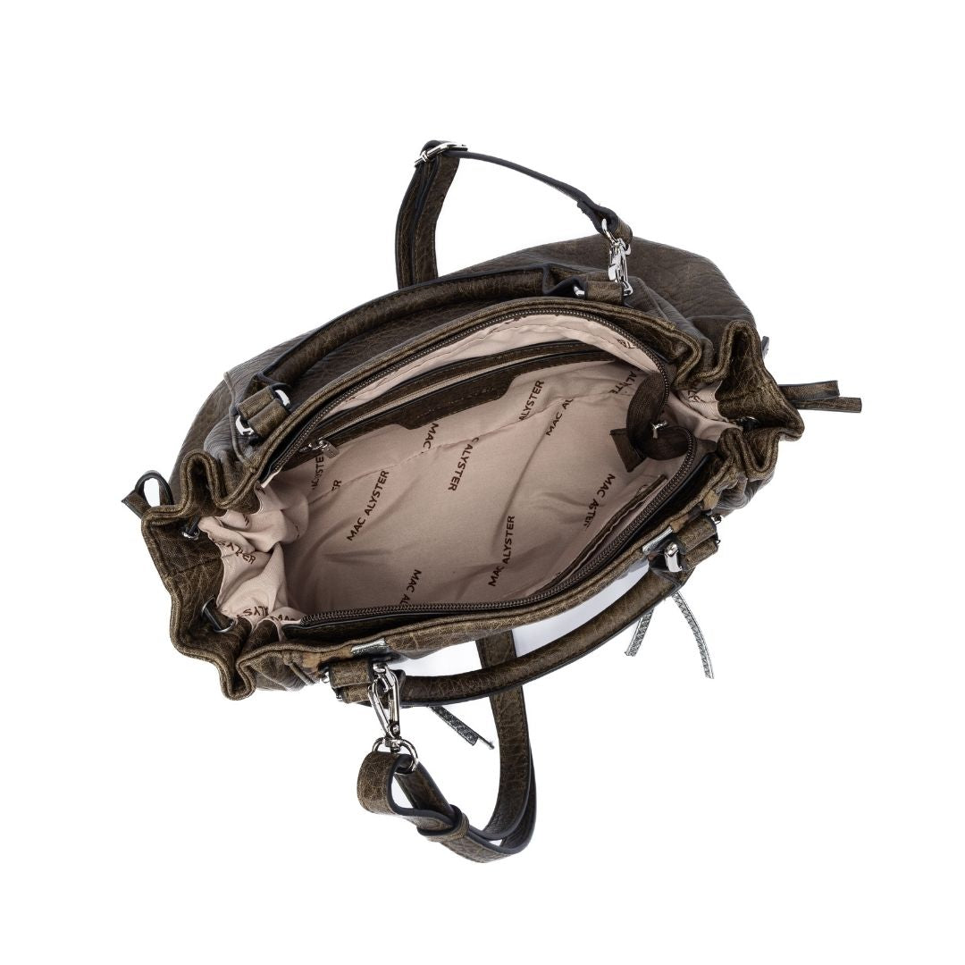 Sac bowling - CARACTERE kaki de haut