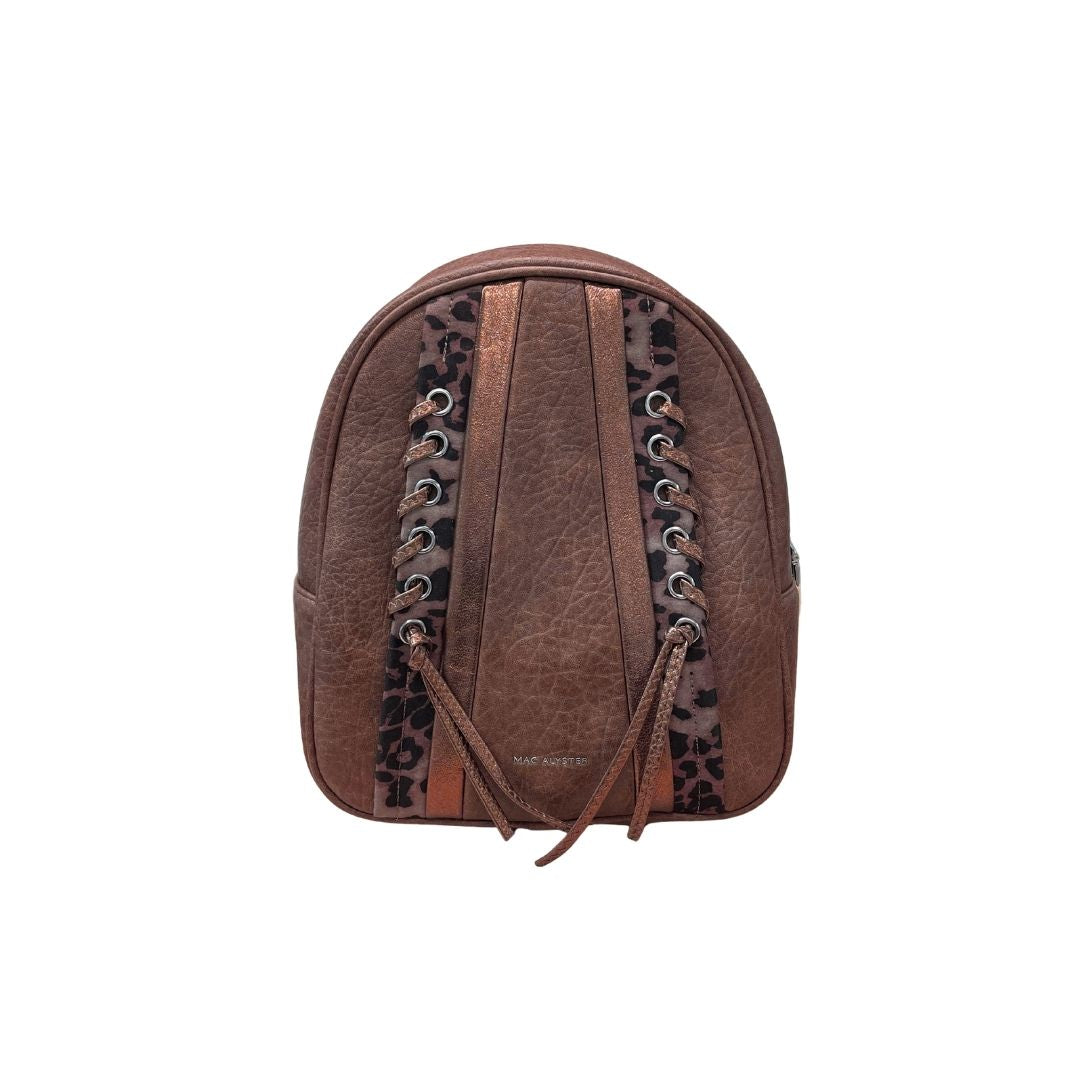 Sac à dos Caractère par Mac Alyster Marron