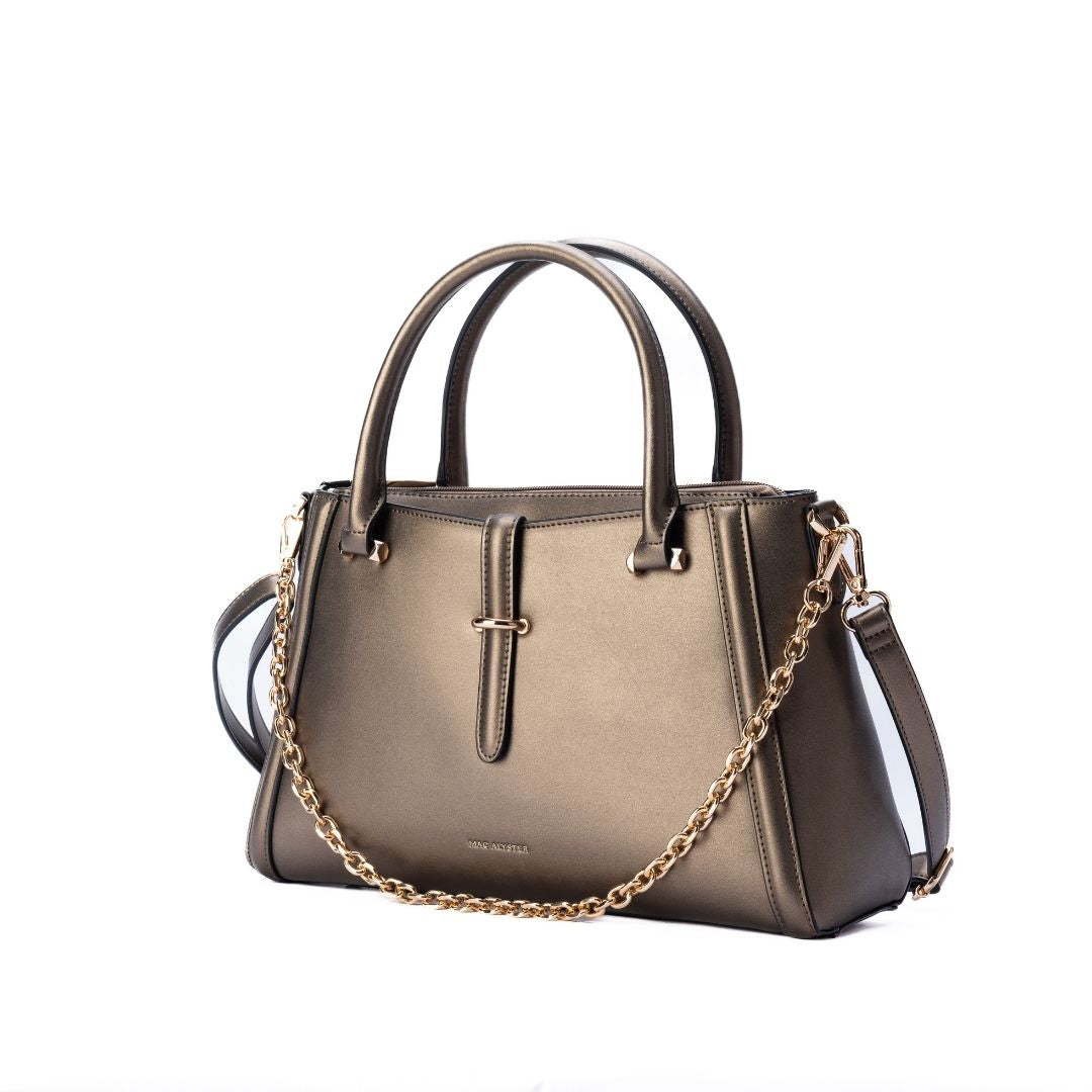 Sac porté main - RESONANCE mordore de trois-quarts