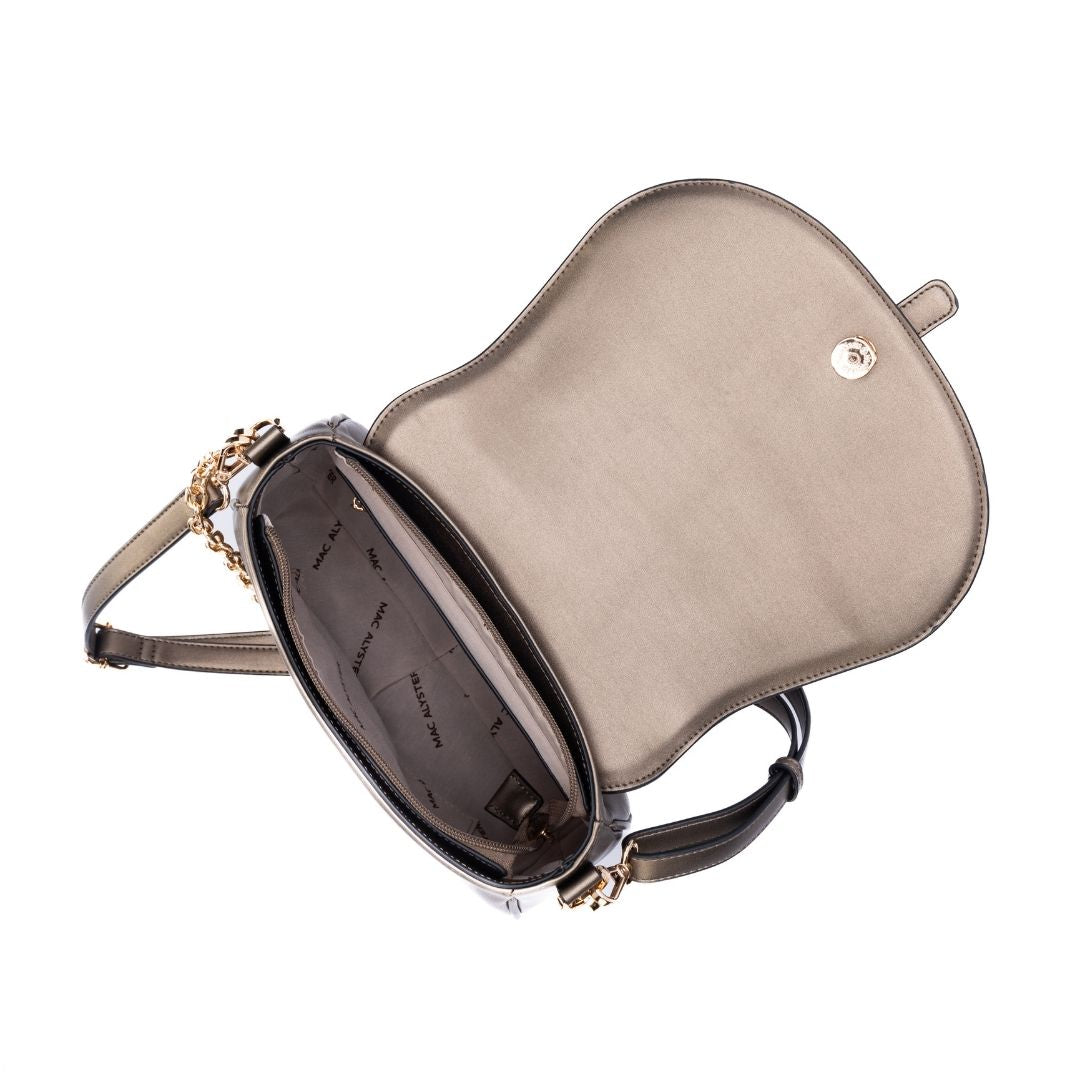 Sac à rabat - RESONANCE mordore de haut