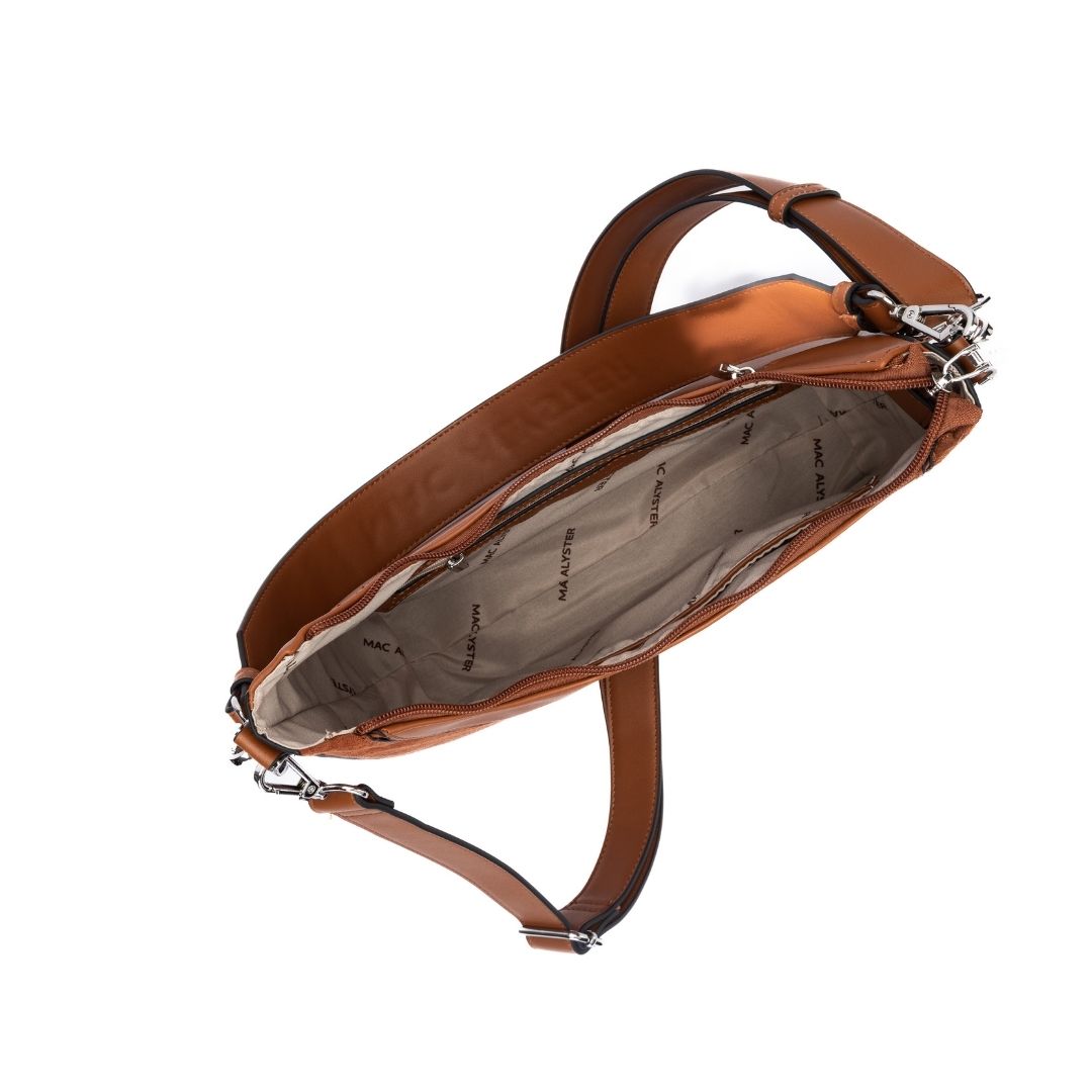 Sac trotteur - CAPTIVANTE marron de haut