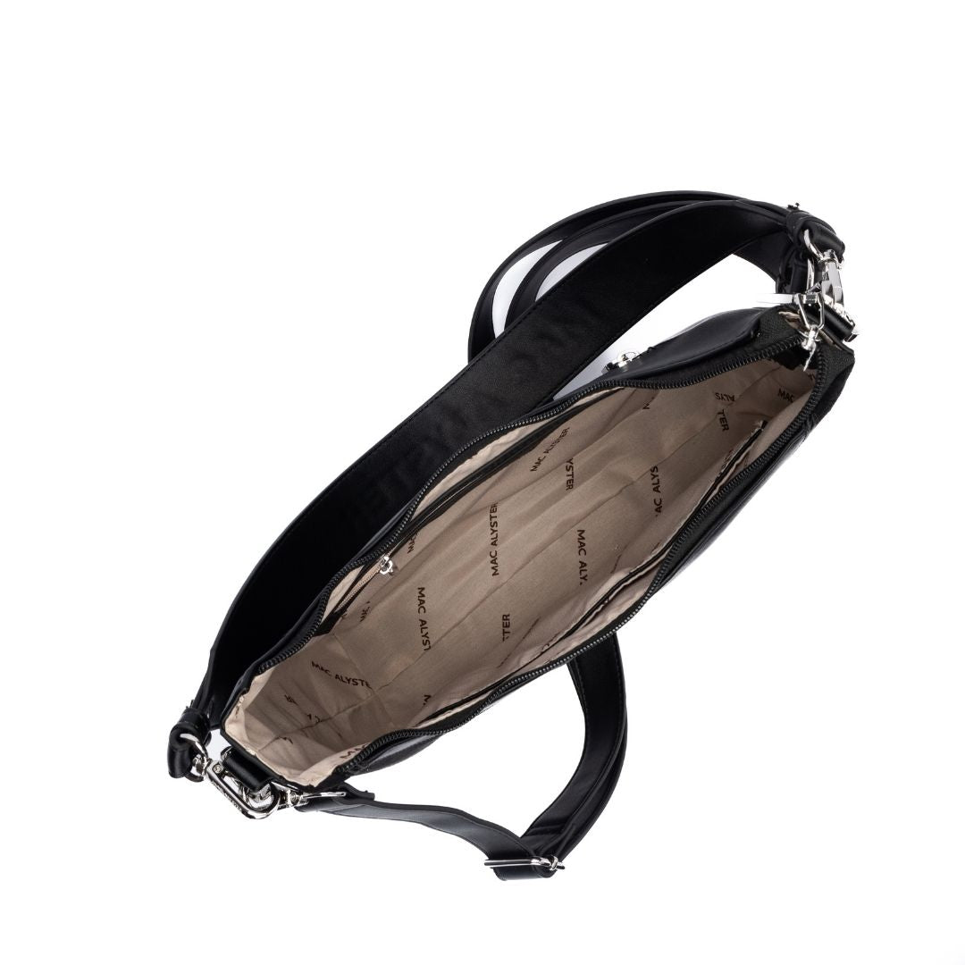 Sac trotteur - CAPTIVANTE noir de haut