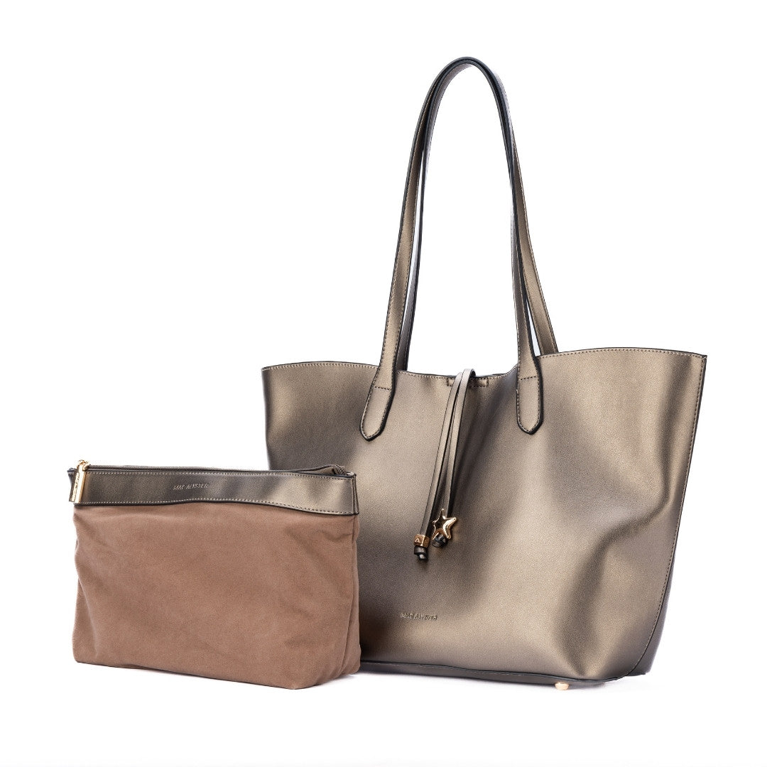 Sac shopping COUTURE en matière synthétique MORDORE de trois-quarts
