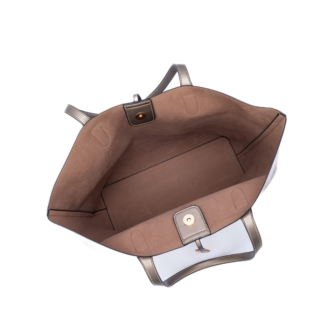 Sac shopping COUTURE en matière synthétique MORDORE de haut