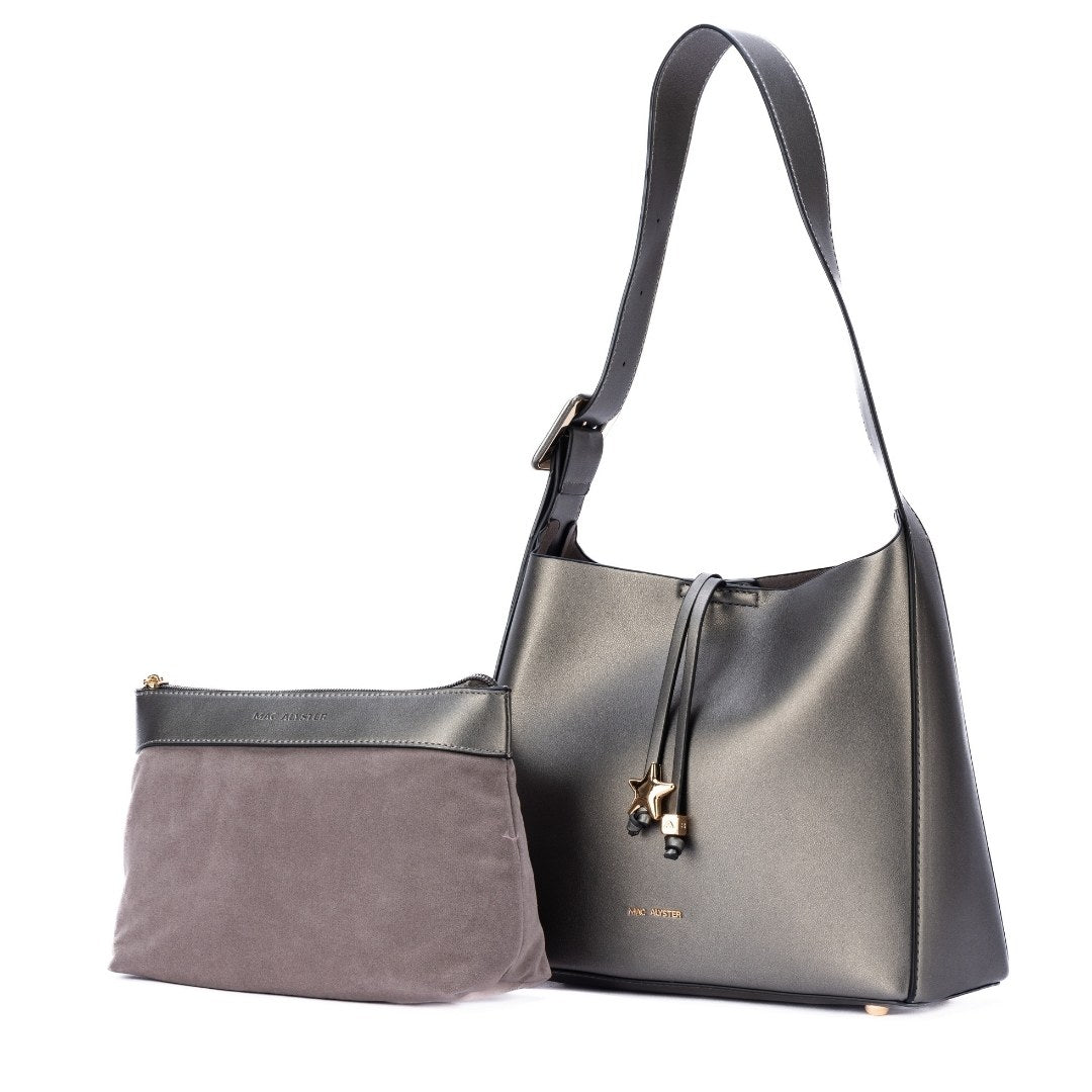 Sac trotteur-COUTURE bronze de trois-quarts