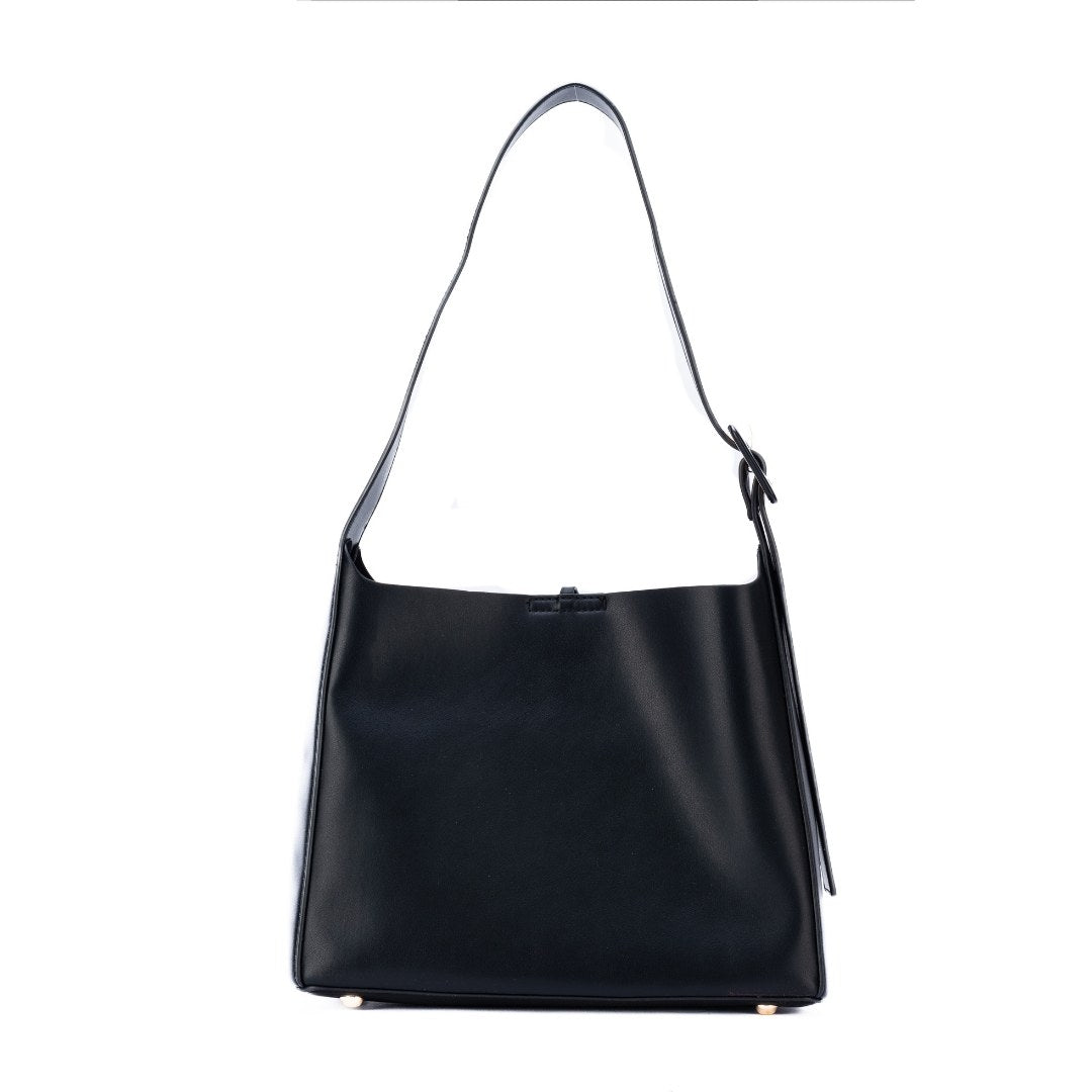 Sac trotteur-COUTURE NOIR de dos